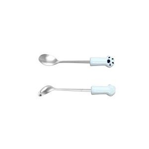 Ceramic Paw Shaped Steel Spoon 17