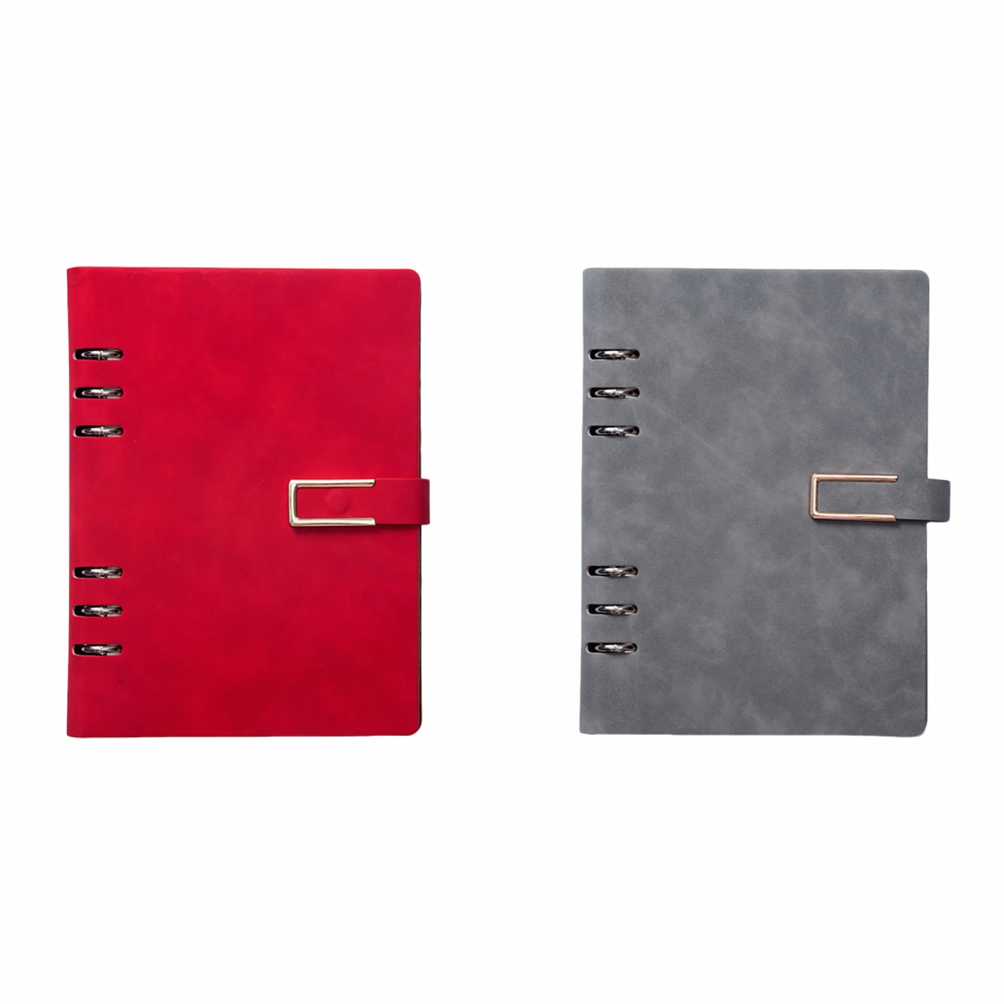 Custom Logo Detachable A5 Loose-Leaf Business Notebook 1