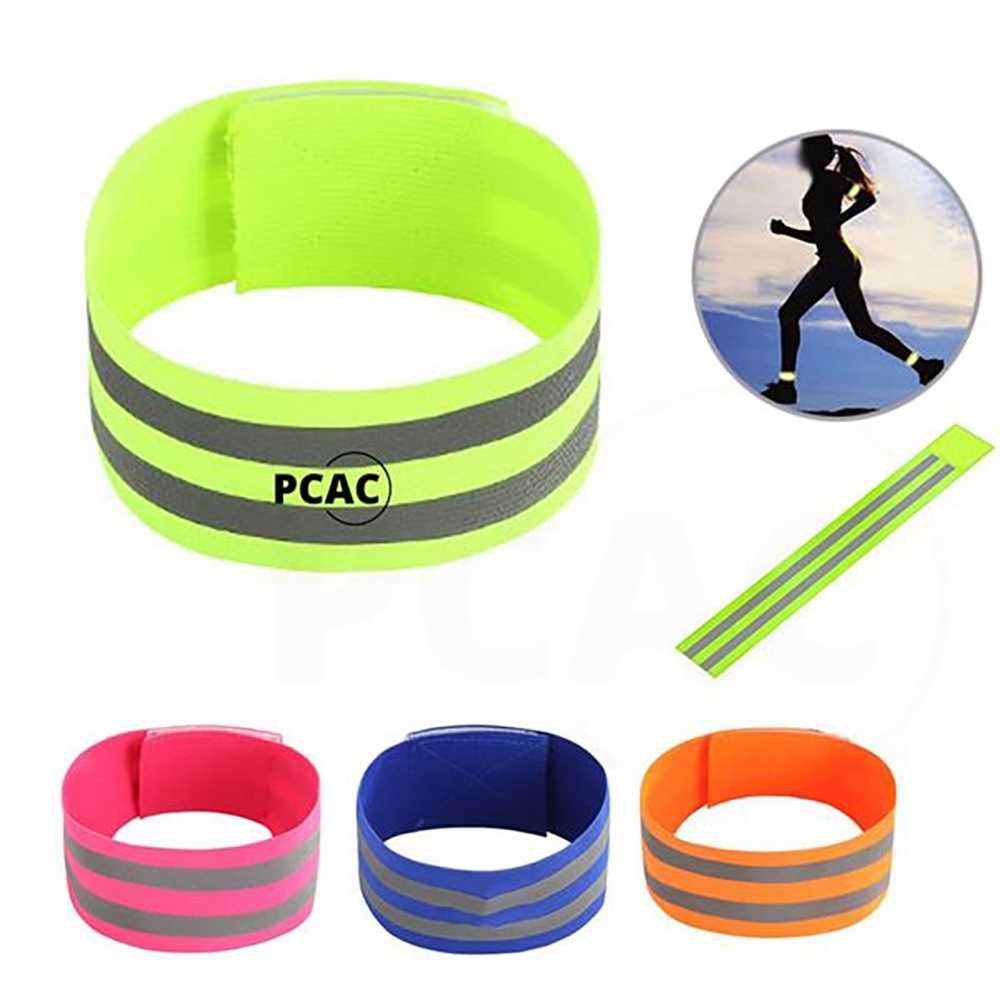 High Visibility Elastic Reflective Sport Wrist Bands 1