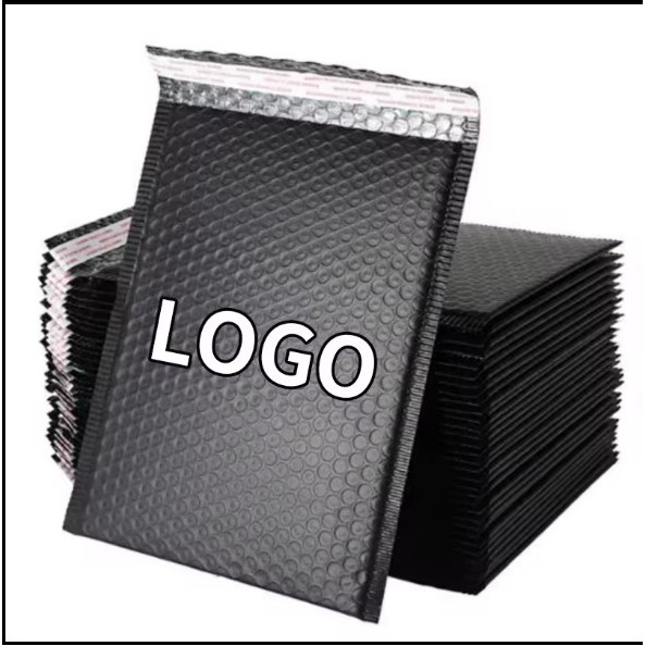 Eco-friendly Matte Shipping Packaging Bubble Poly Padded Wrap Mailer 2
