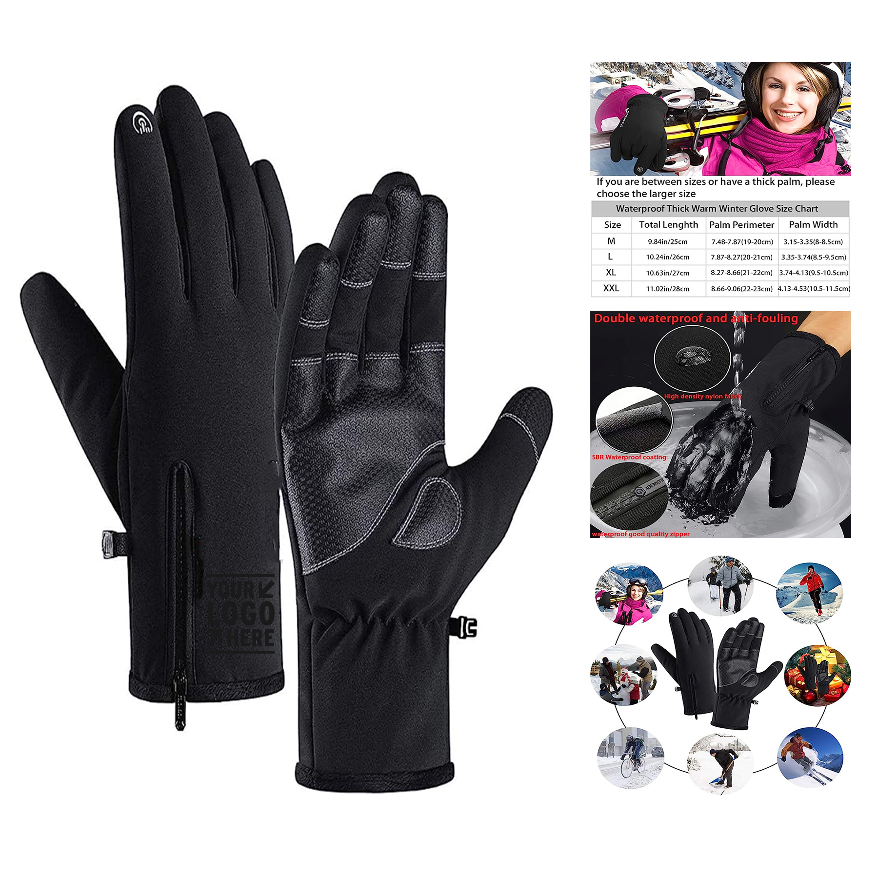30 Windproof Waterproof Touch Screen Gloves 1