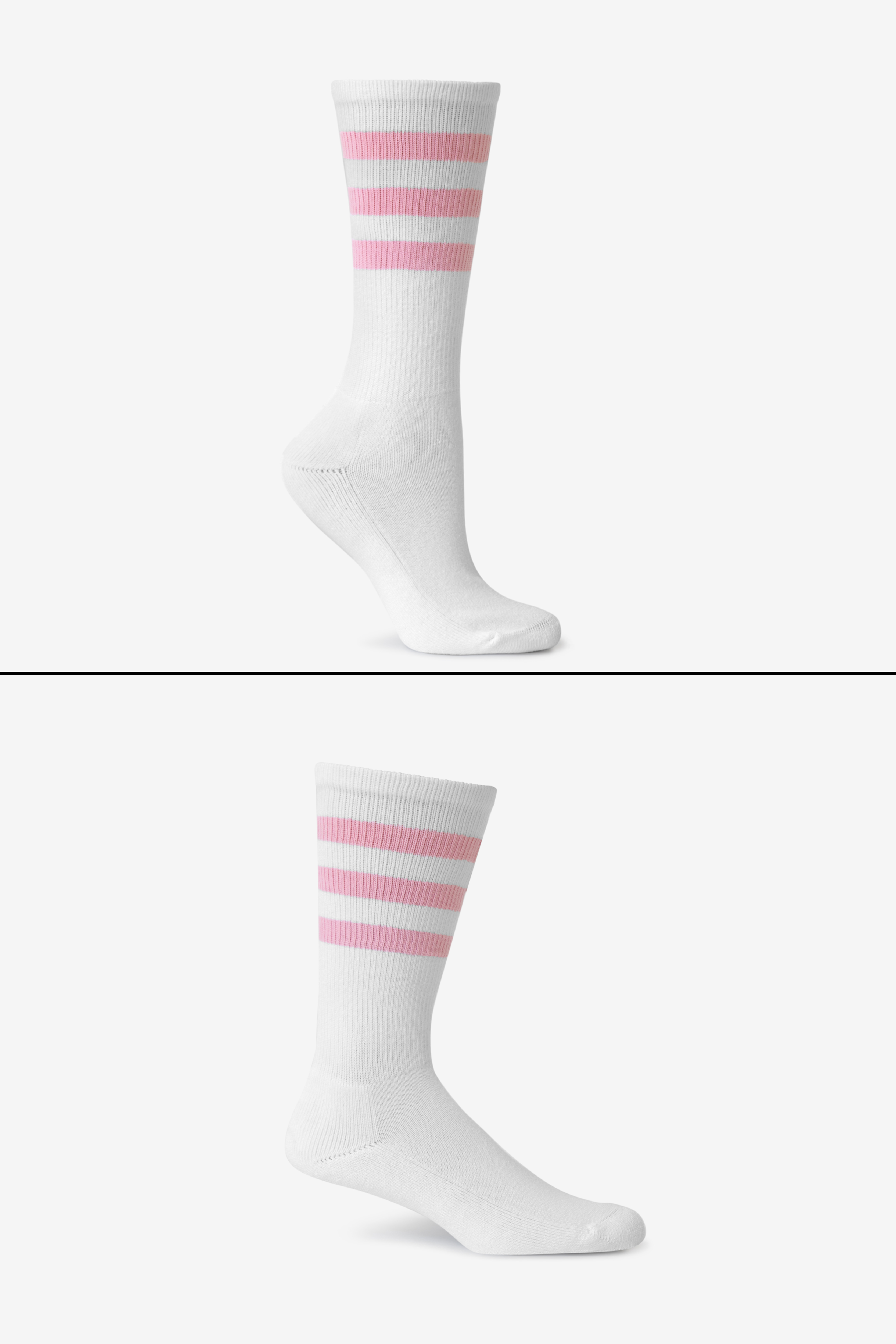 3 STRIPE CALF HIGH SOCK 7