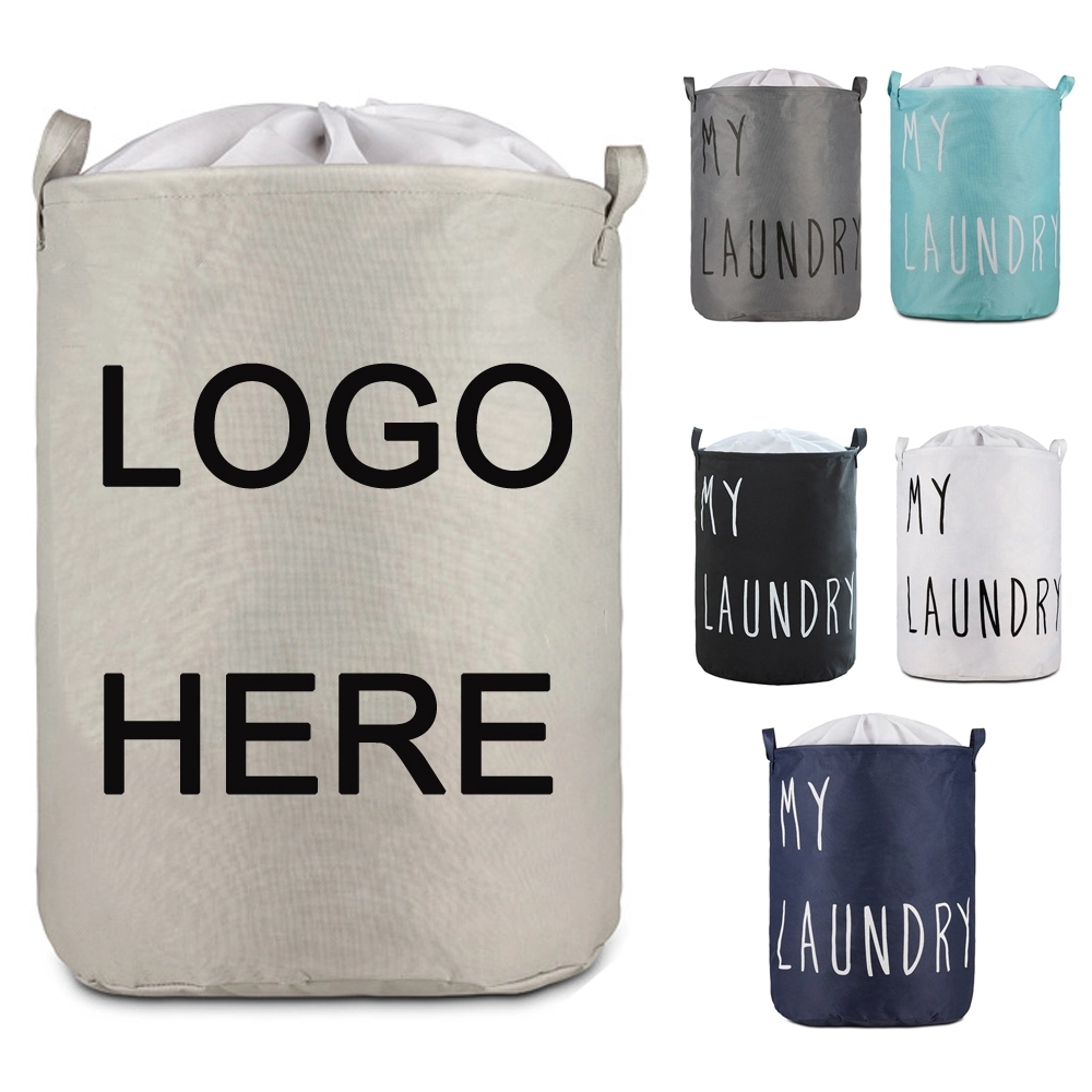Custom Portable Laundry Hamper & Folding Storage Basket 2