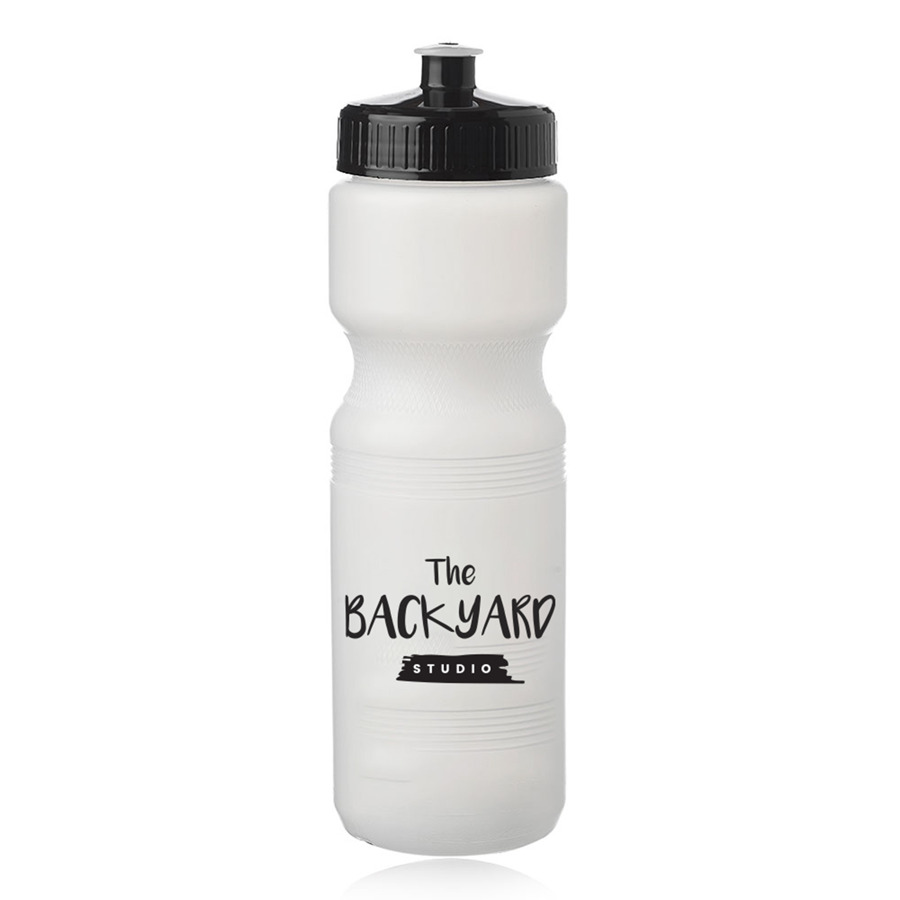 Push Cap Plastic Water Bottle 28 oz 21