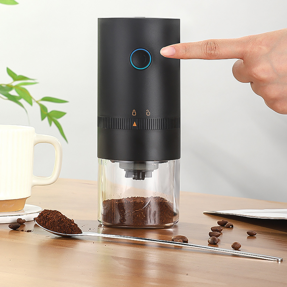 Portable Automatic Silent Vortex Coffee And Spice Grinder 3