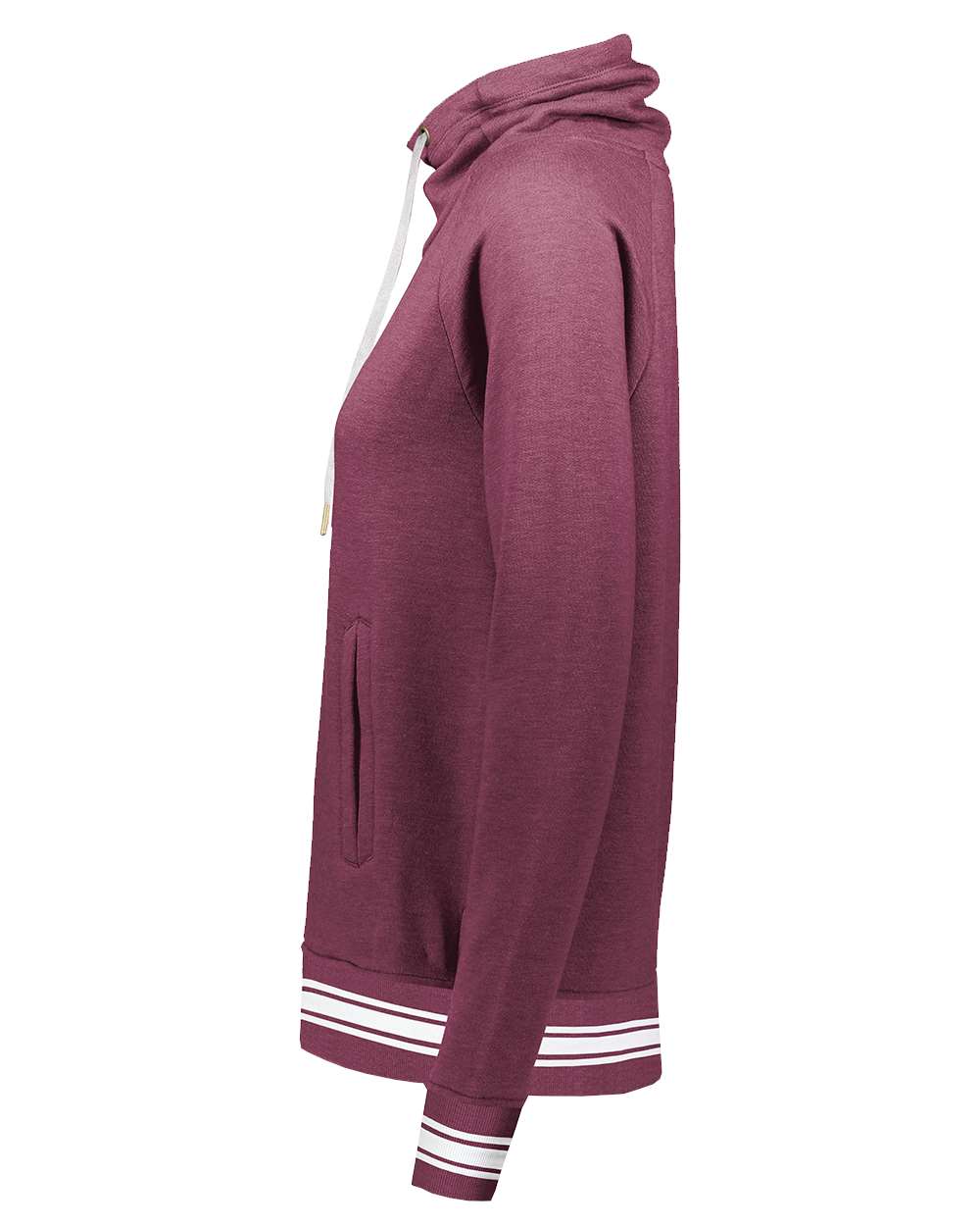 Women's All-American Fleece Funnel Neck Sweatshirt - 229763 43
