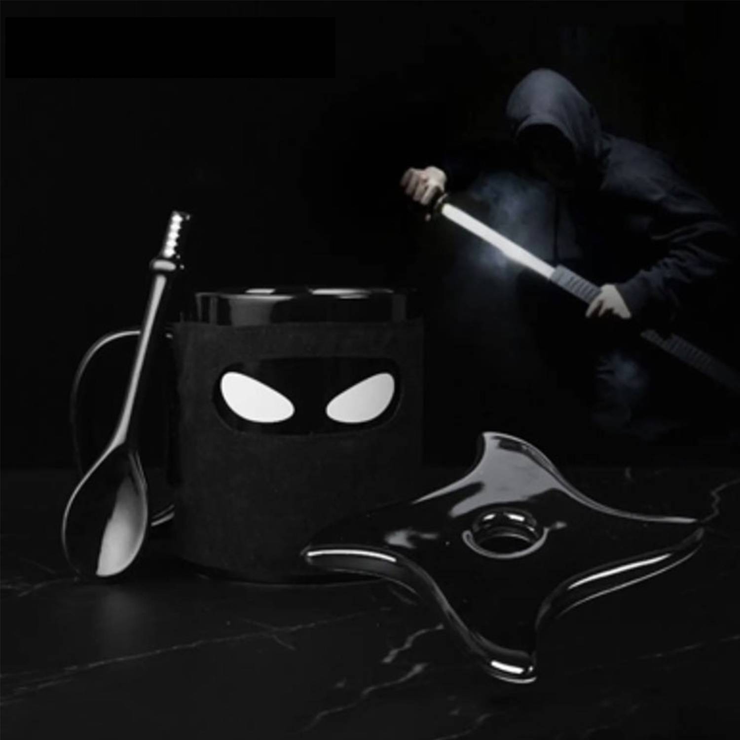 Ninja Ceramic Mug W/ Coaster 3