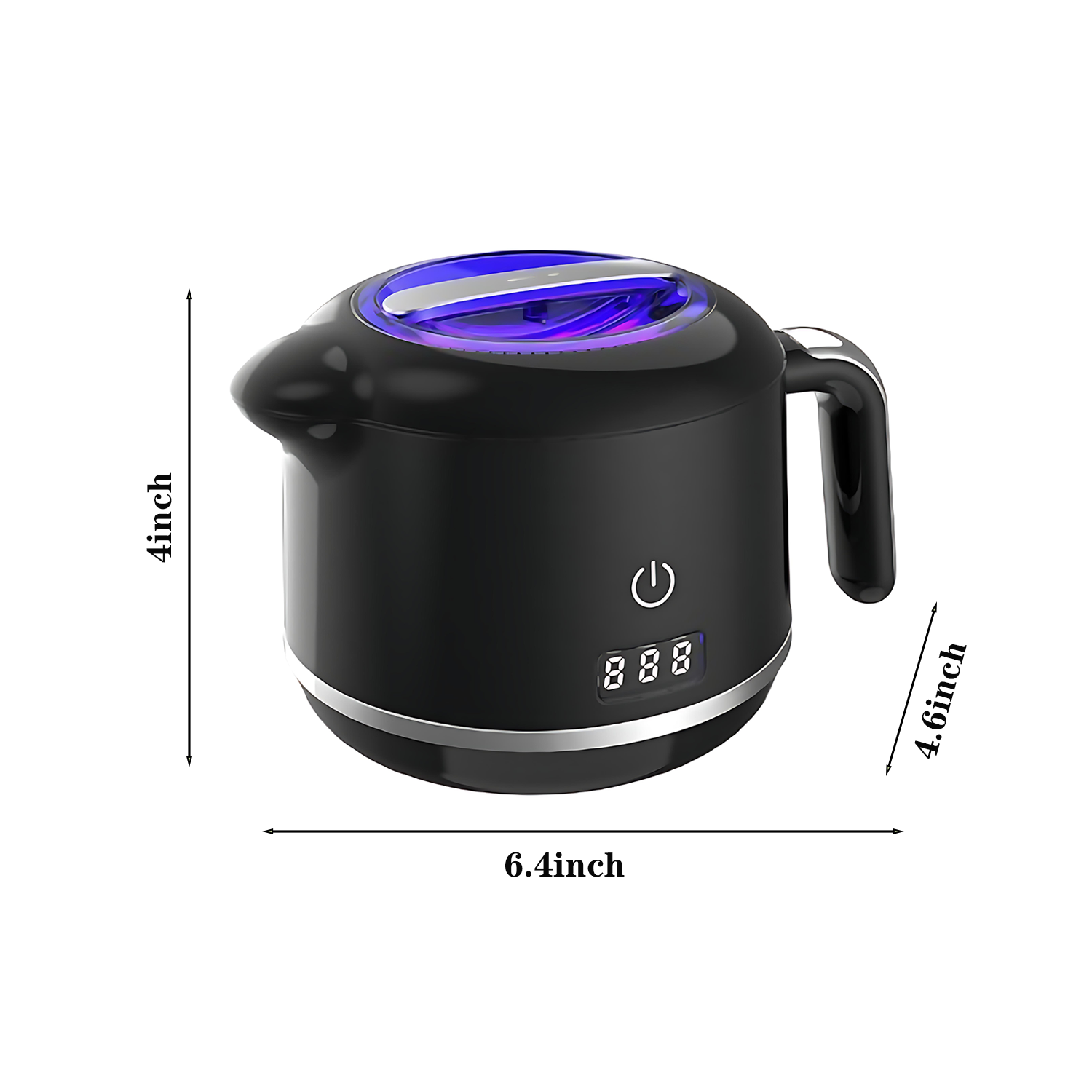 Mini Ultrasonic Denture Cleaner w/ UV Sterilizer 1