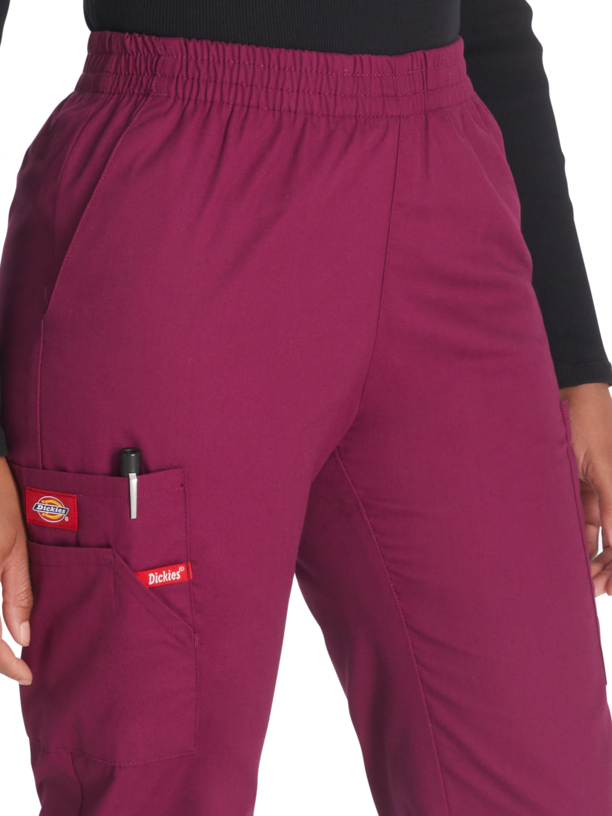 Dickies Medical - EDS Signature - Women's 6-Pocket Natural Rise Tapered Leg Pant 28