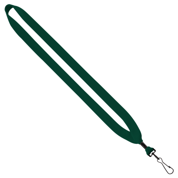 3/4" Cotton Lanyard with Metal Crimp & Split-Ring 99