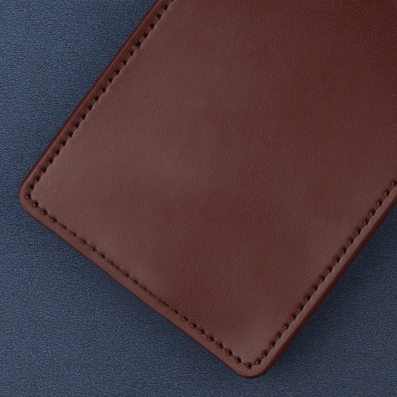 Genuine Leather Badge Holder with Lanyard 5