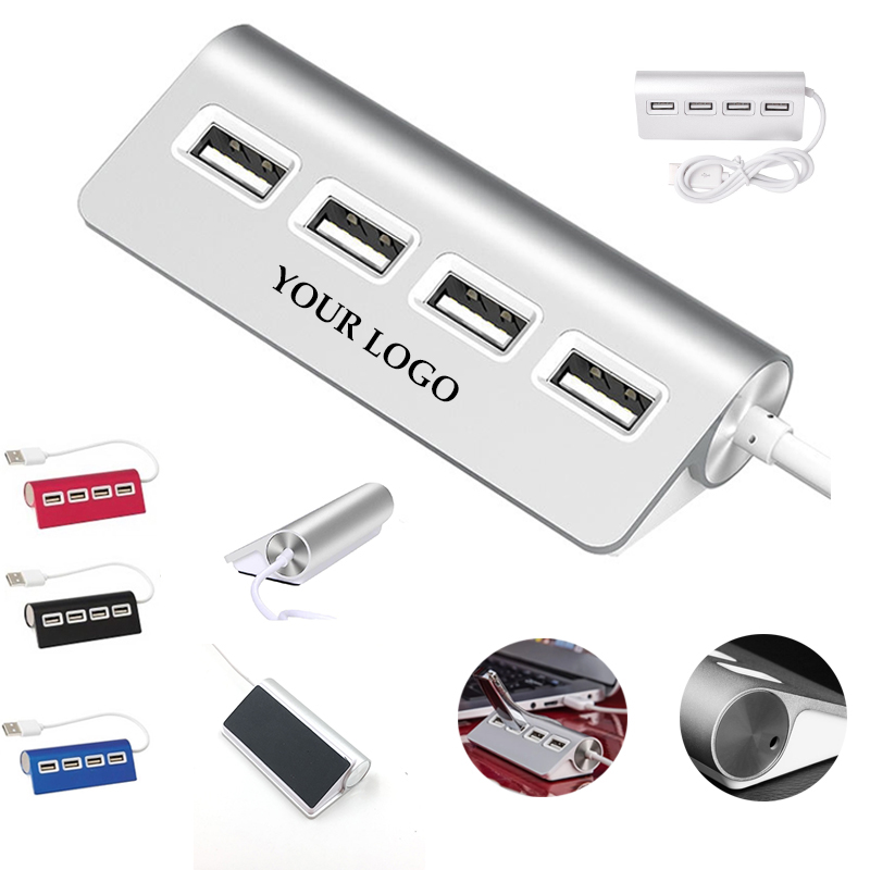 4-Port Hub Extension Splitter Docking Station 2