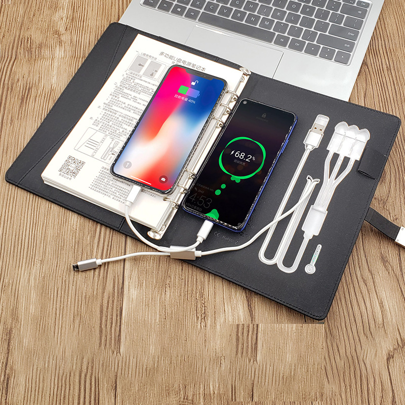 Seven-color Notebook / USB Flash Drive And Power Bank 5