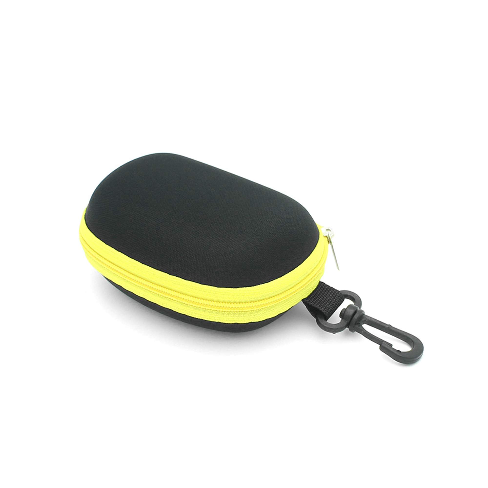 Ethylene Vinyl Acetate Waterproof Zipper Glasses Case 4" x 2.8" 3
