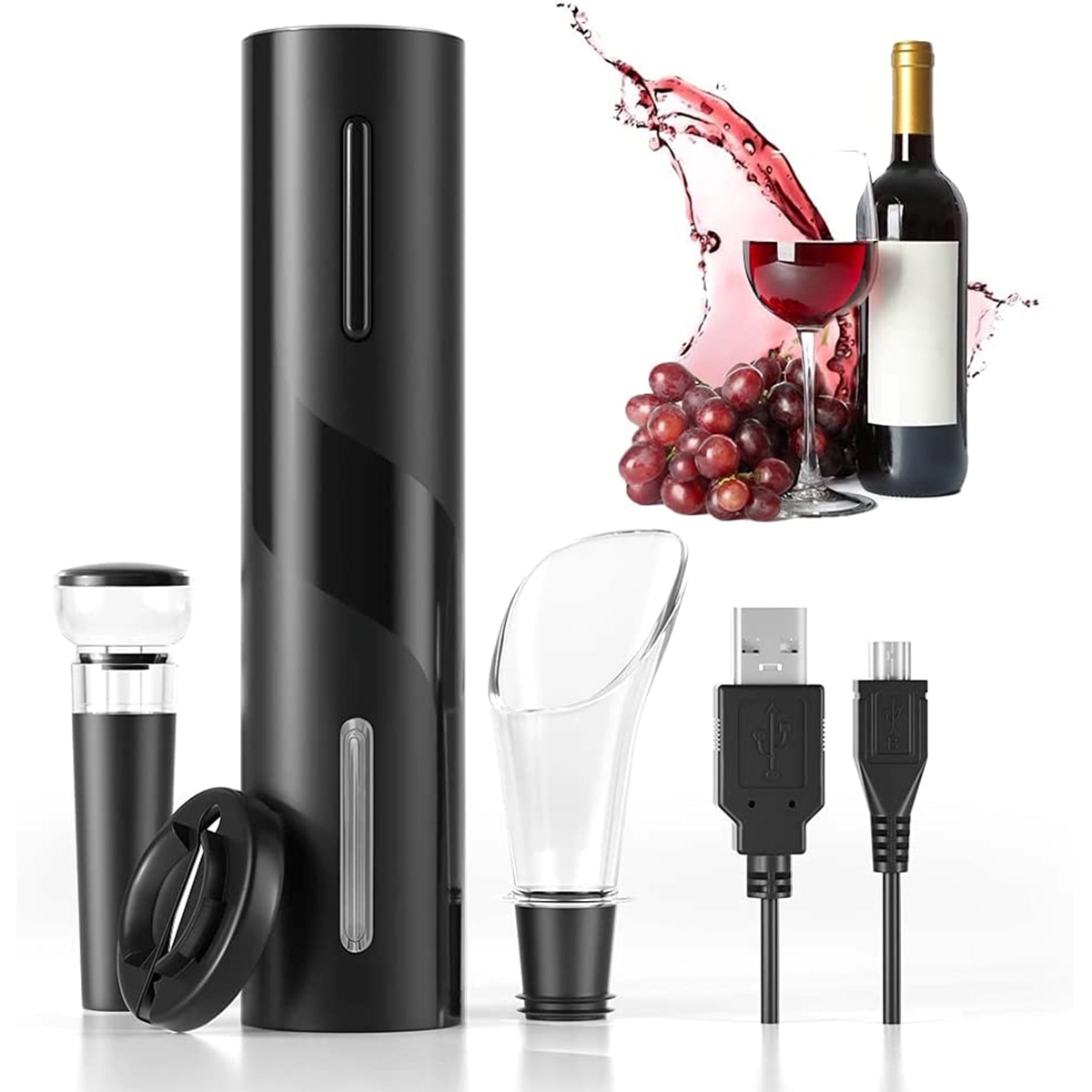 4-In-1 Wine Bottle Opener Kit 2