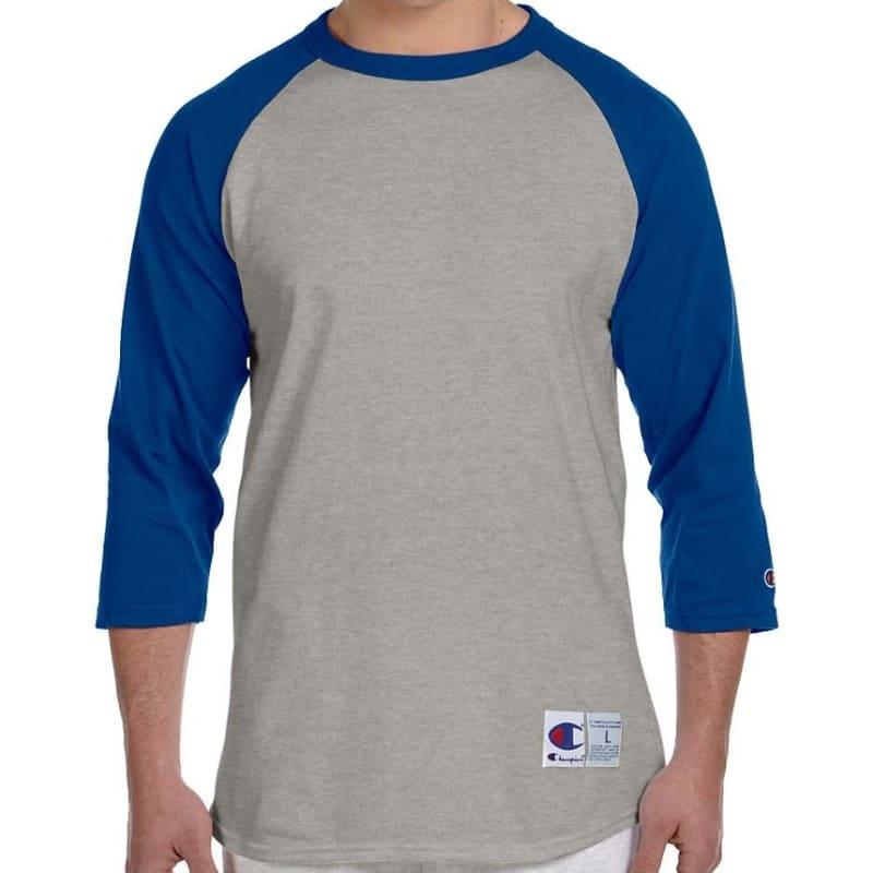 Champion 5.2 Oz. Raglan Baseball T-Shirt 12