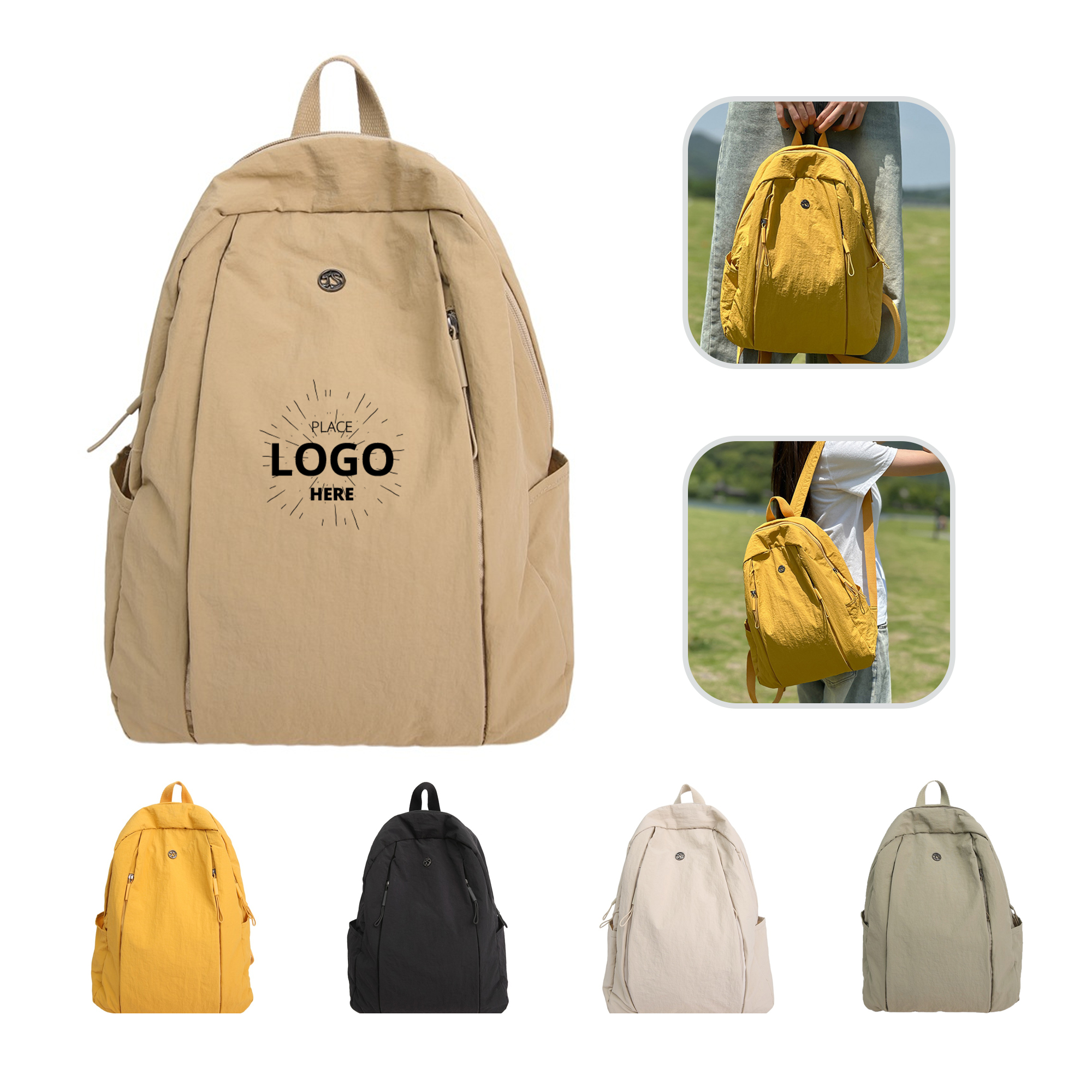 Customizable Logo Backpack 2