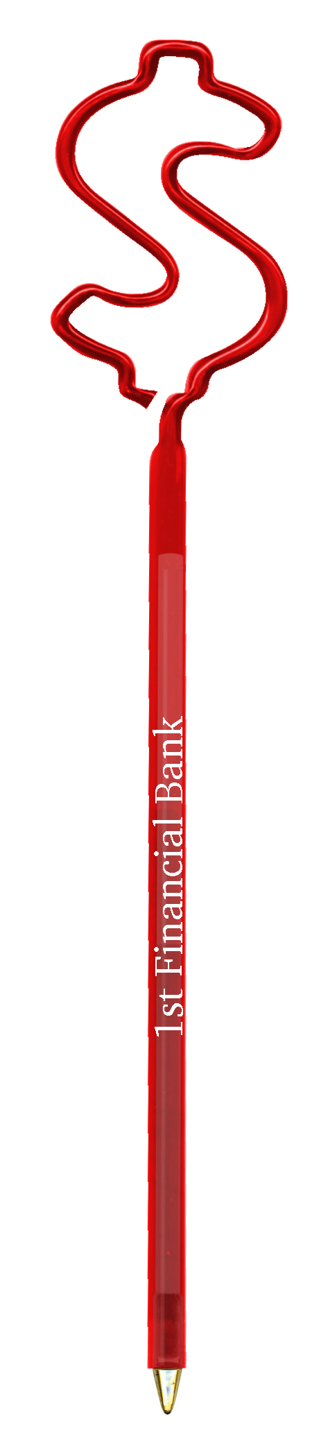 Dollar Sign Baby Bend, Bent Pen