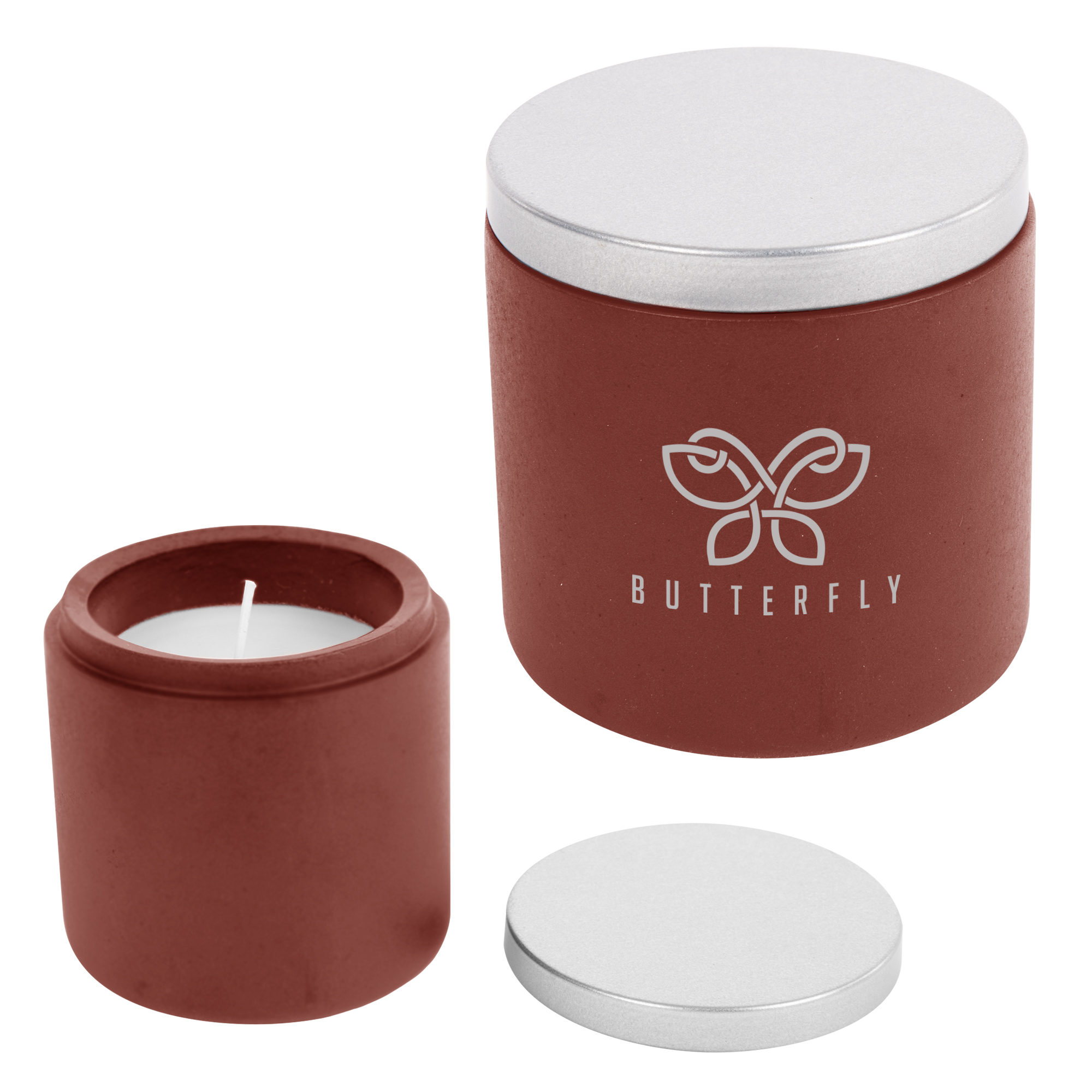 Cali Clay Cement Candle 11