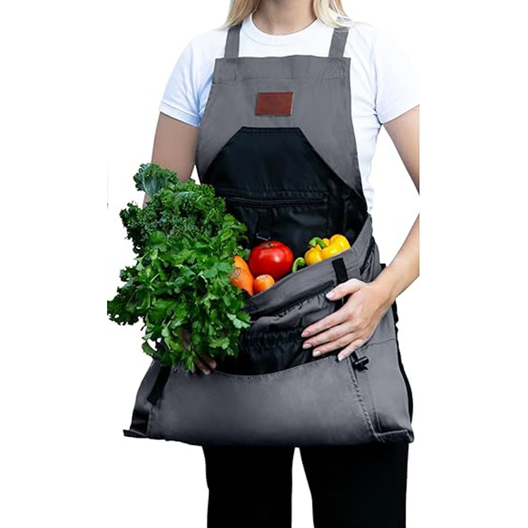 Internal Drawstring Gardening Apron Pocket 4