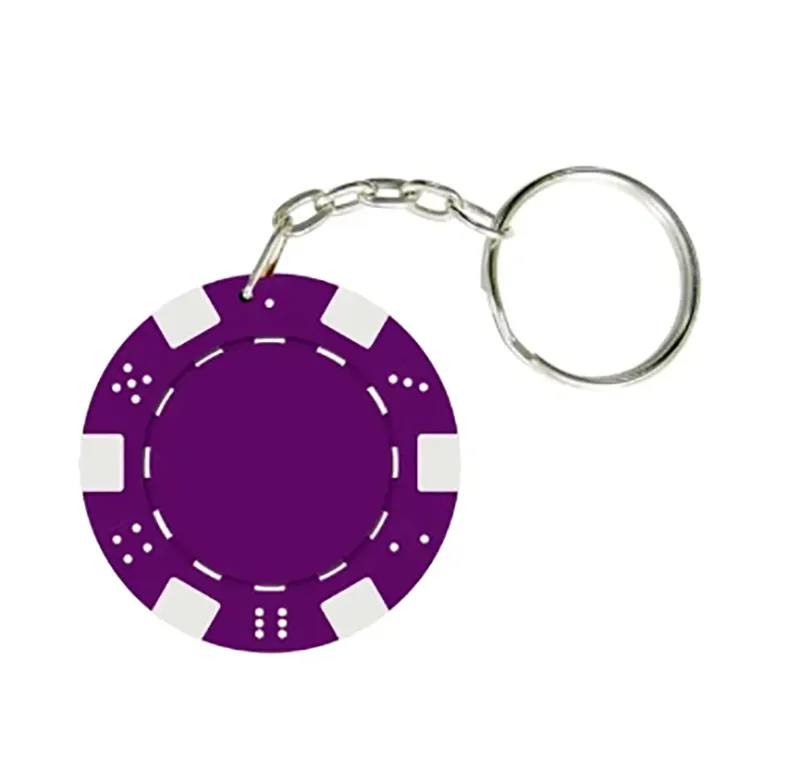 Poker Chip Keychain 3