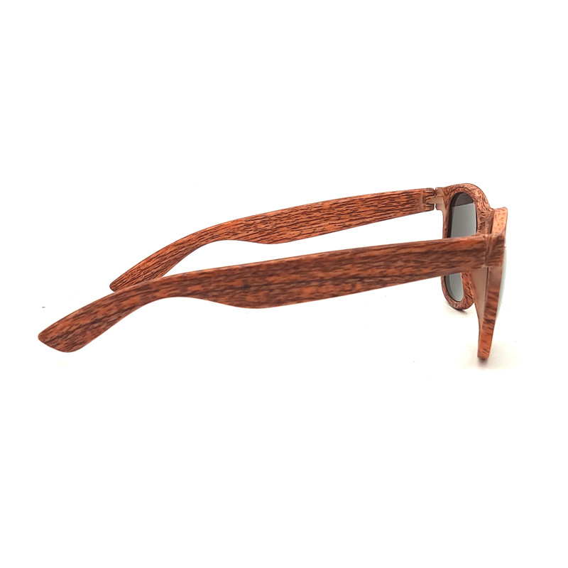 Imitation Wood Grain Sunglasses 4
