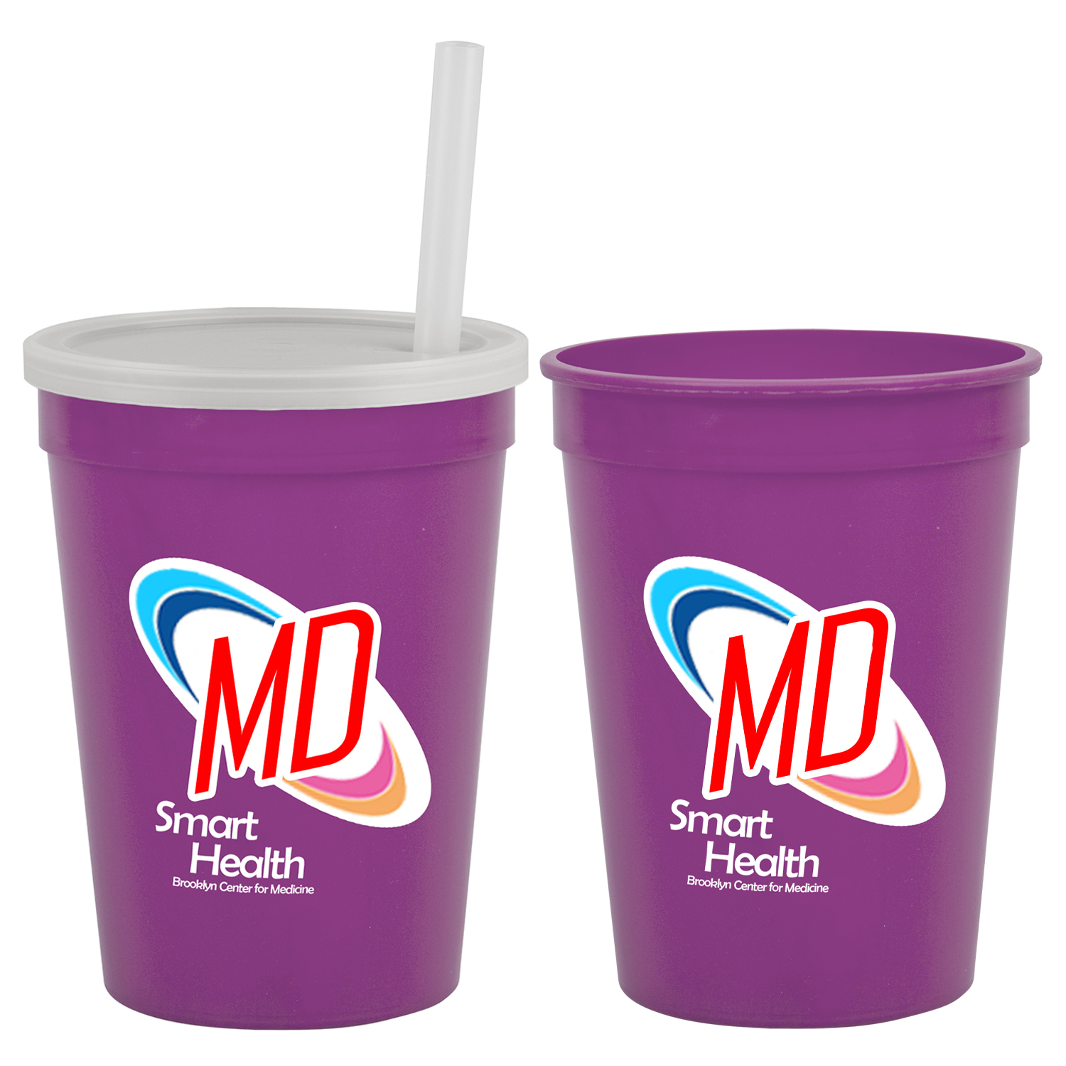 Sipper with Lid and Straw, 12 oz. 5