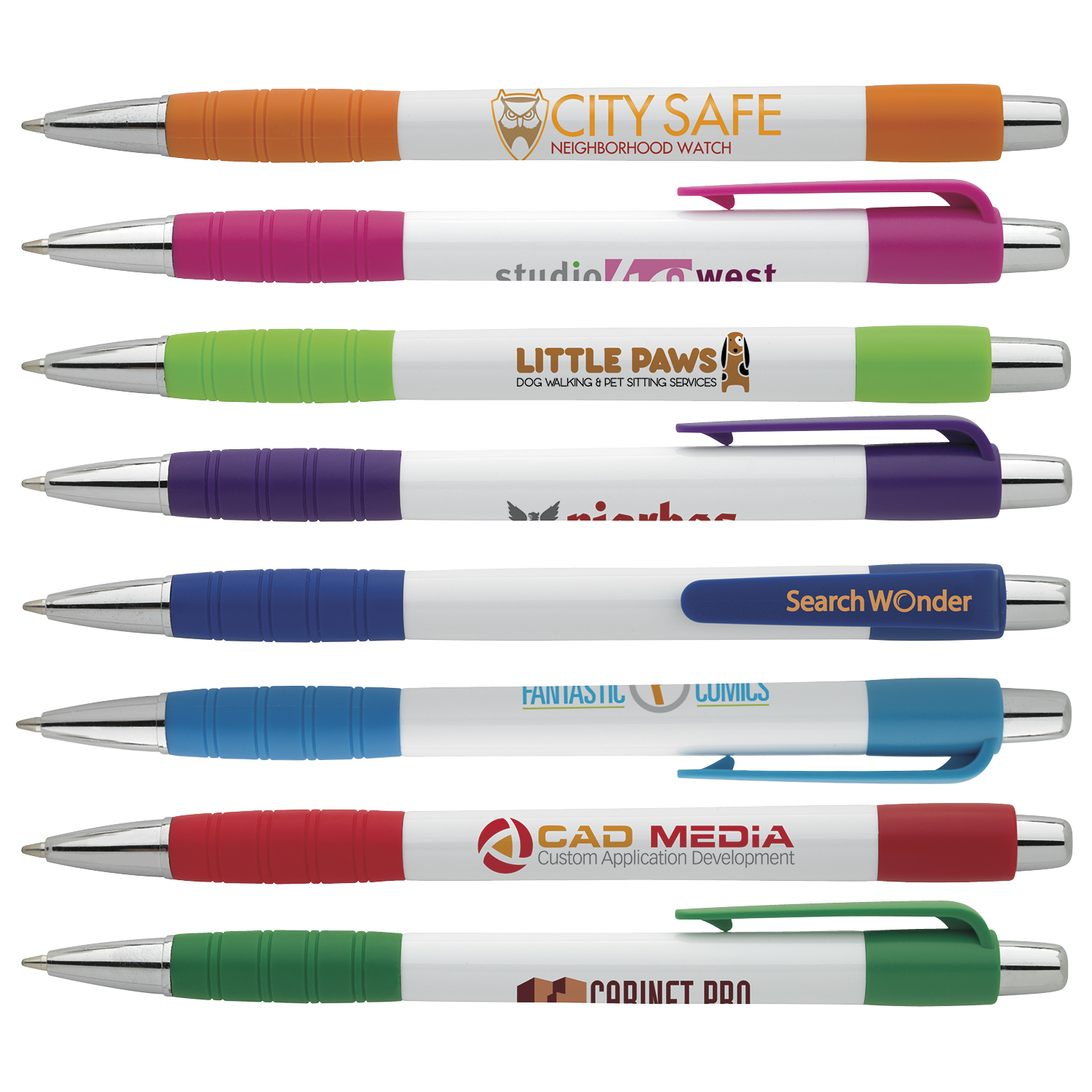 Good Value™ White Element Pen 1