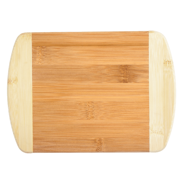 Two-Tone Bar 8" x 5-3/4" Bamboo Cutting Board 8
