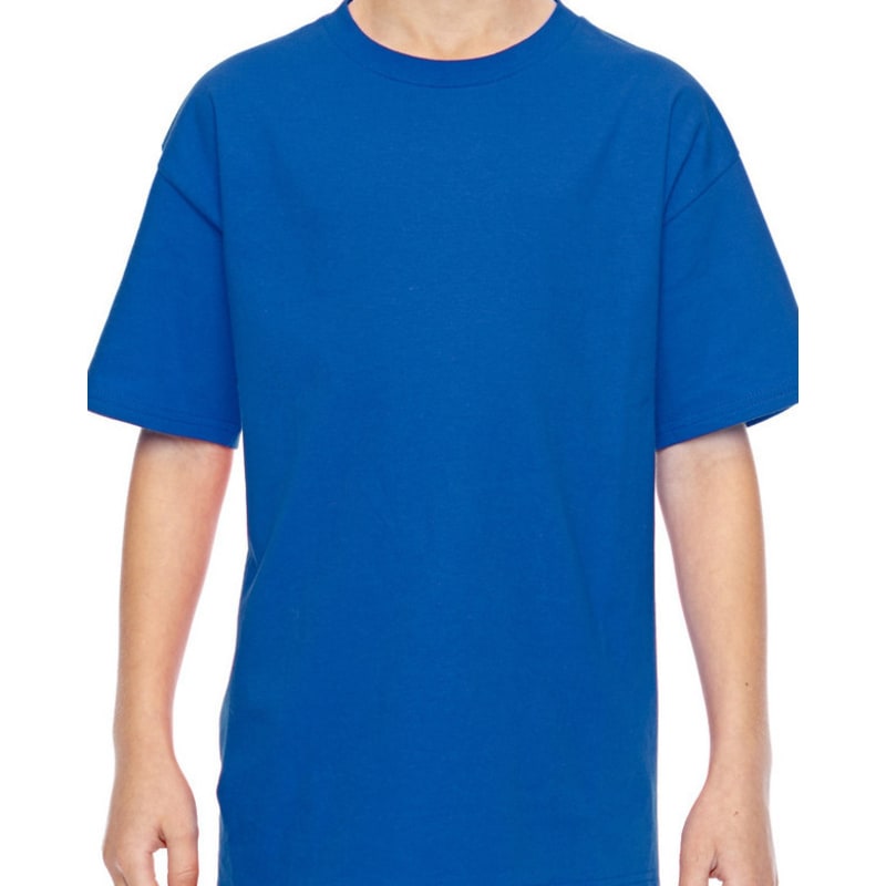 Hanes Youth 4.5 Oz., 100% Ringspun Cotton Nano-T® T-Shirt 11