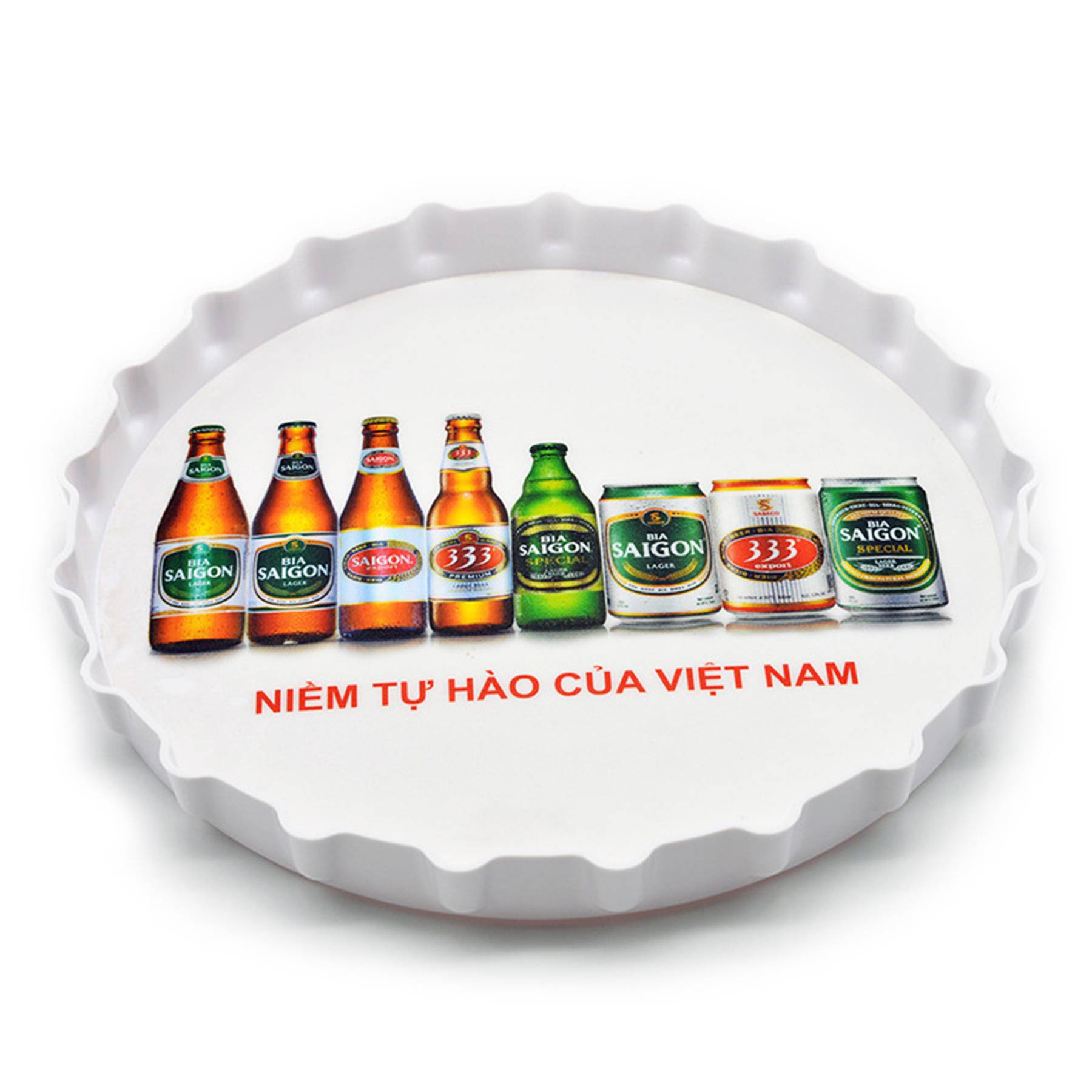 Plastic Round Serving Tray 4