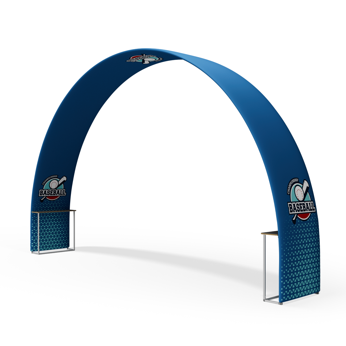232" x 135" x 40" Arch Display - Full Kit 9