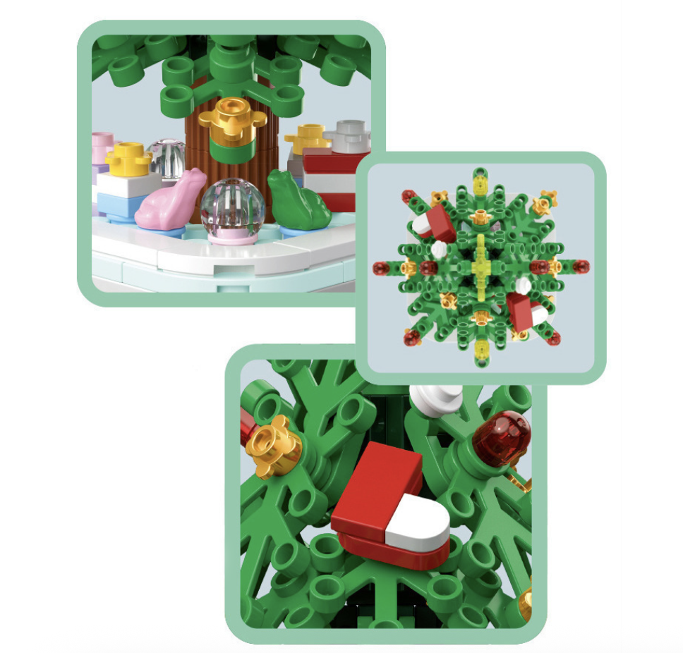 Mini Christmas Tree Decorations for Tabletop & Home 3
