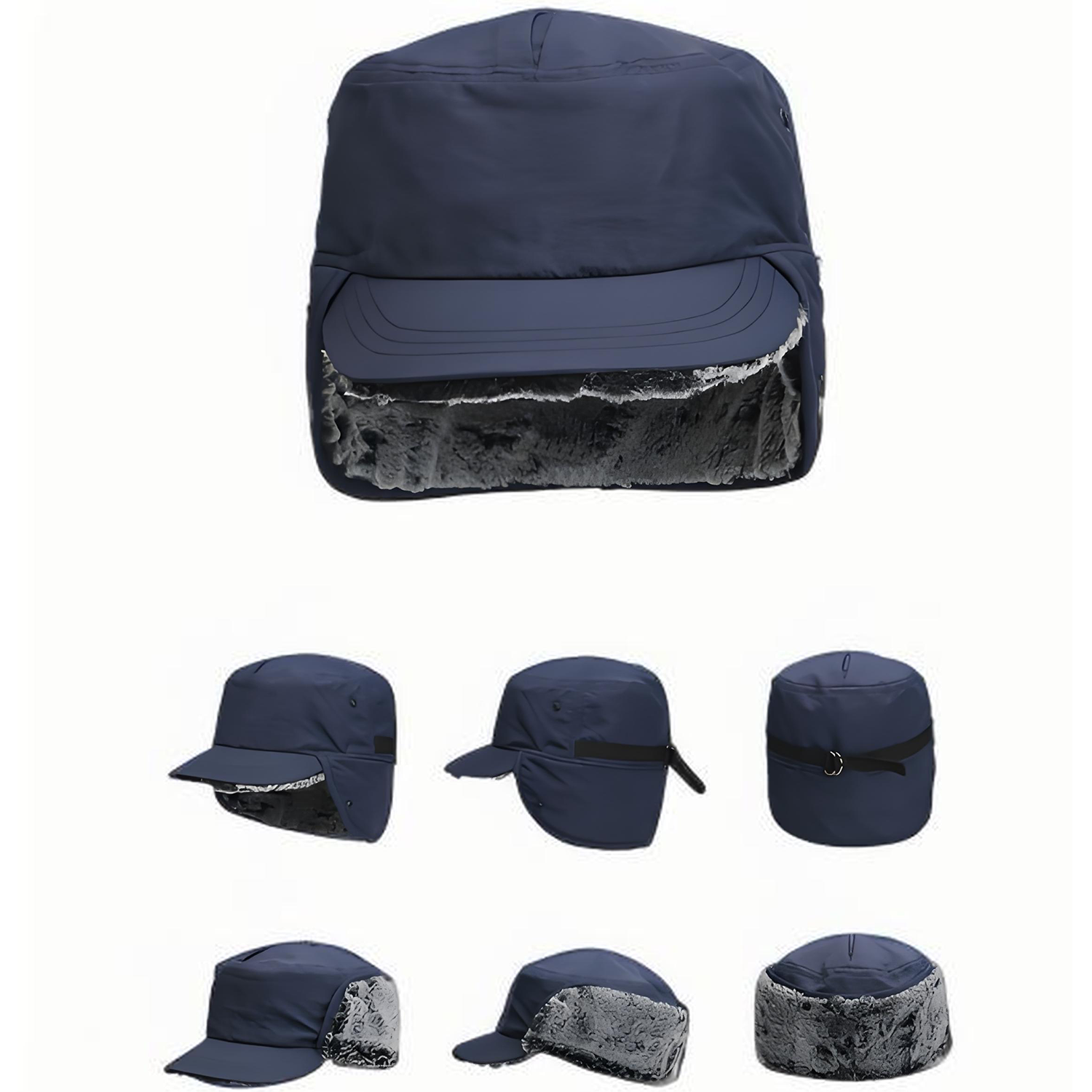 Winter Windproof and Snow-Proof Warm Earflap Cap 6
