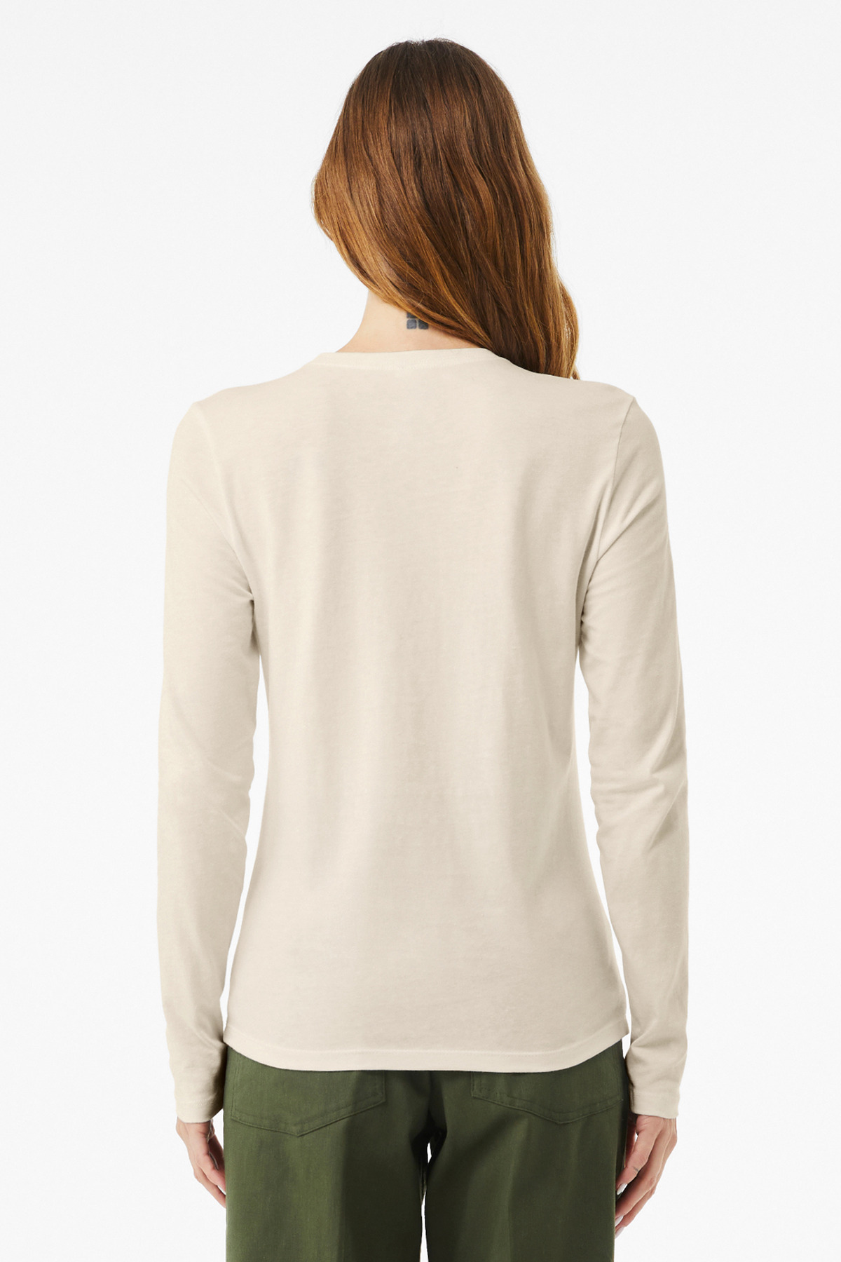 BELLA+CANVAS Women's Jersey Long Sleeve Tee BC6500 8