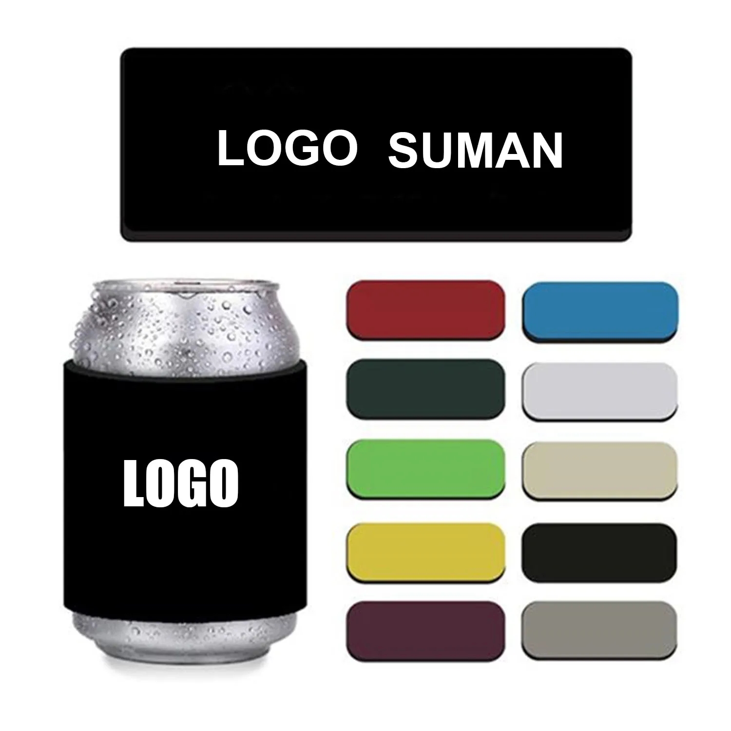 Slap Wrap Neoprene Beverage Insulator Cup Sleeve 3