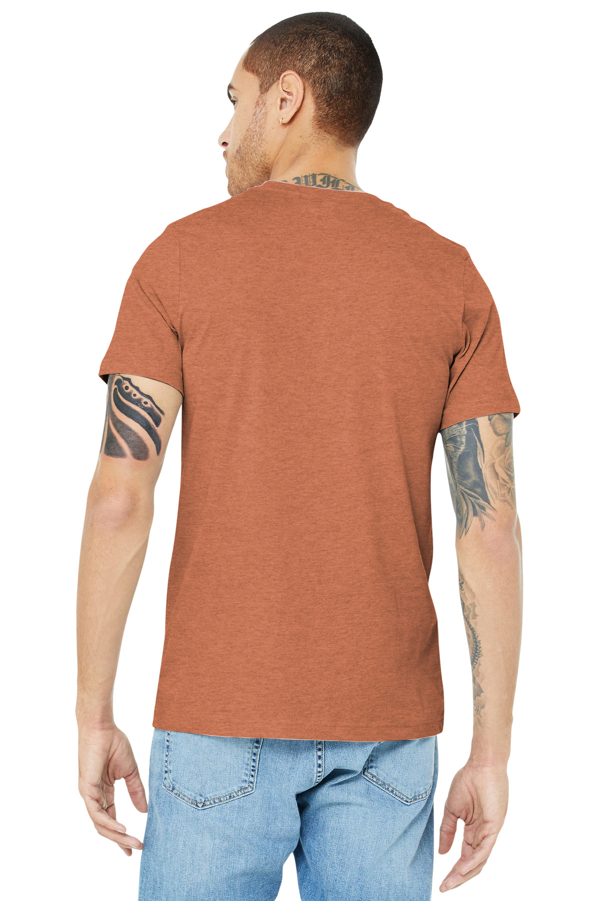 BELLA+CANVAS Unisex Heather CVC Short Sleeve Tee. BC3001CVC 447