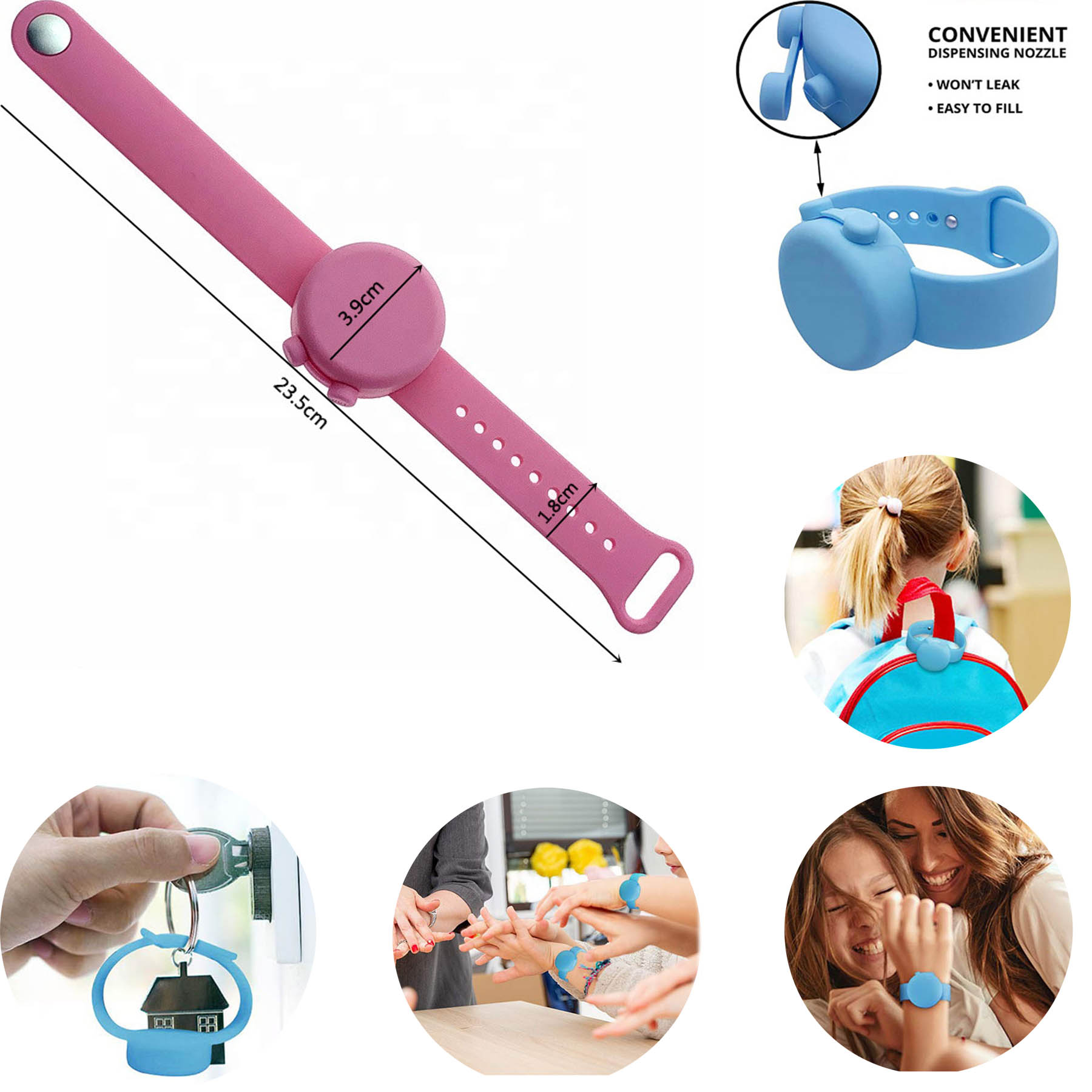 Bracelet Hand Sanitizer Dispenser 2