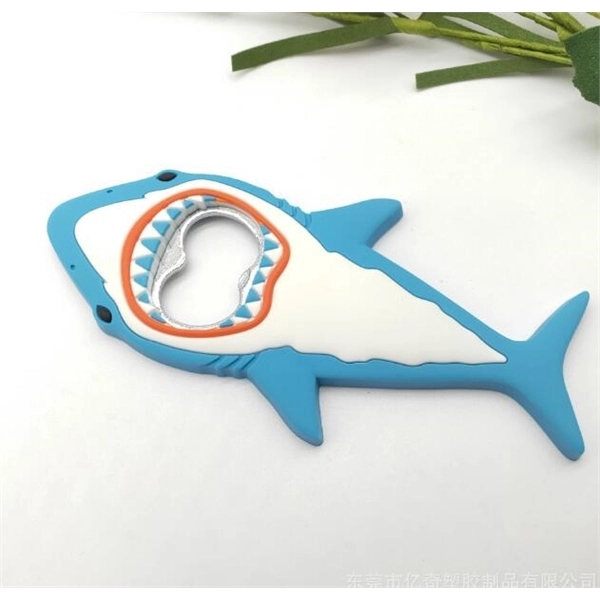 Refrigerator Magnet Silicone Metal Bottle Opener 7