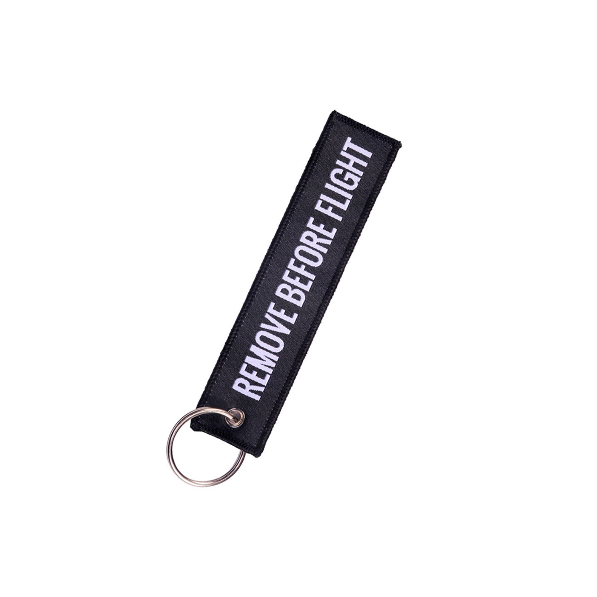 5.5" x 1.2" Weaving Label Keychain 3