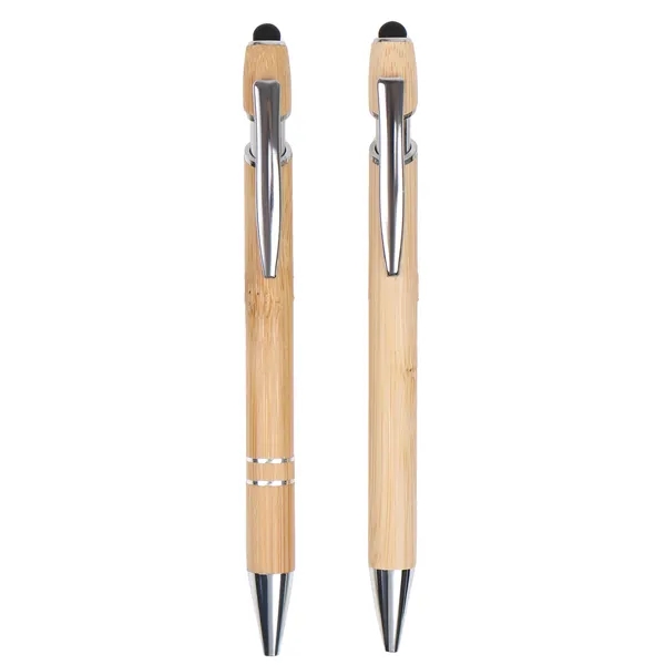 Engraved Bamboo Alpha Stylus Pen 4