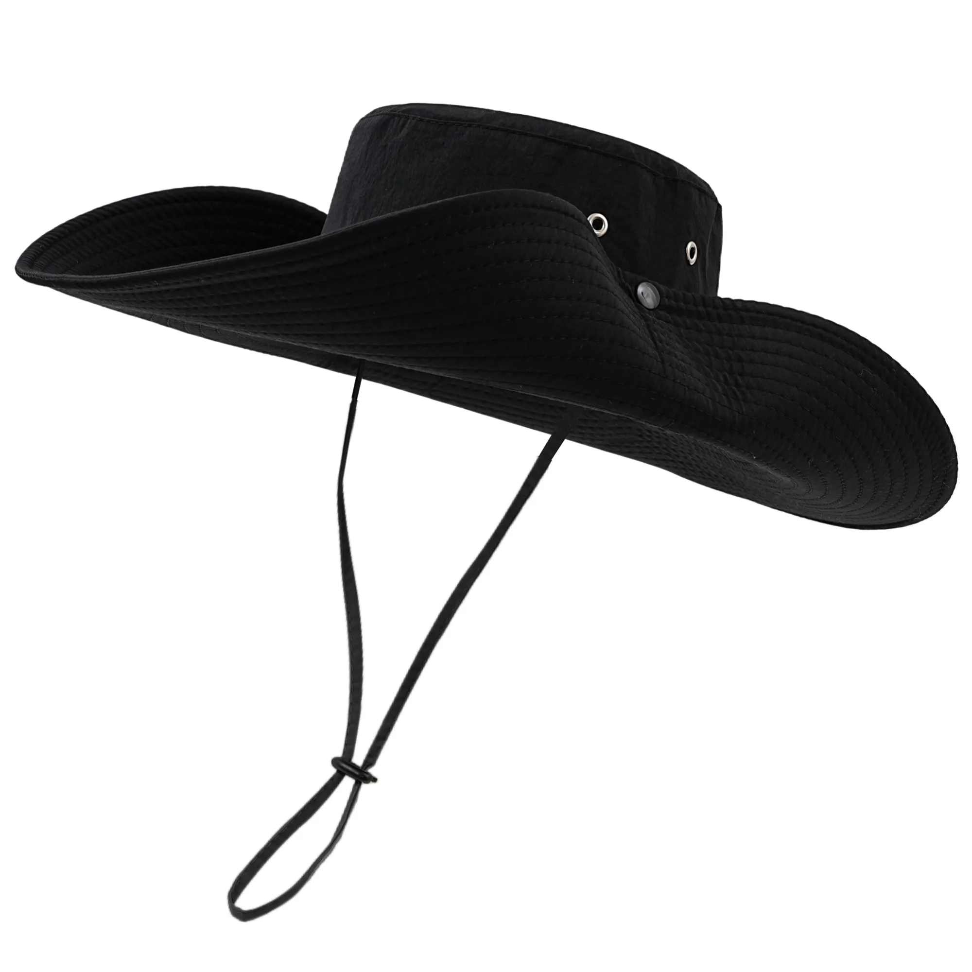 Quick Dry Waterproof Wide Brimmed Sun Hat 12