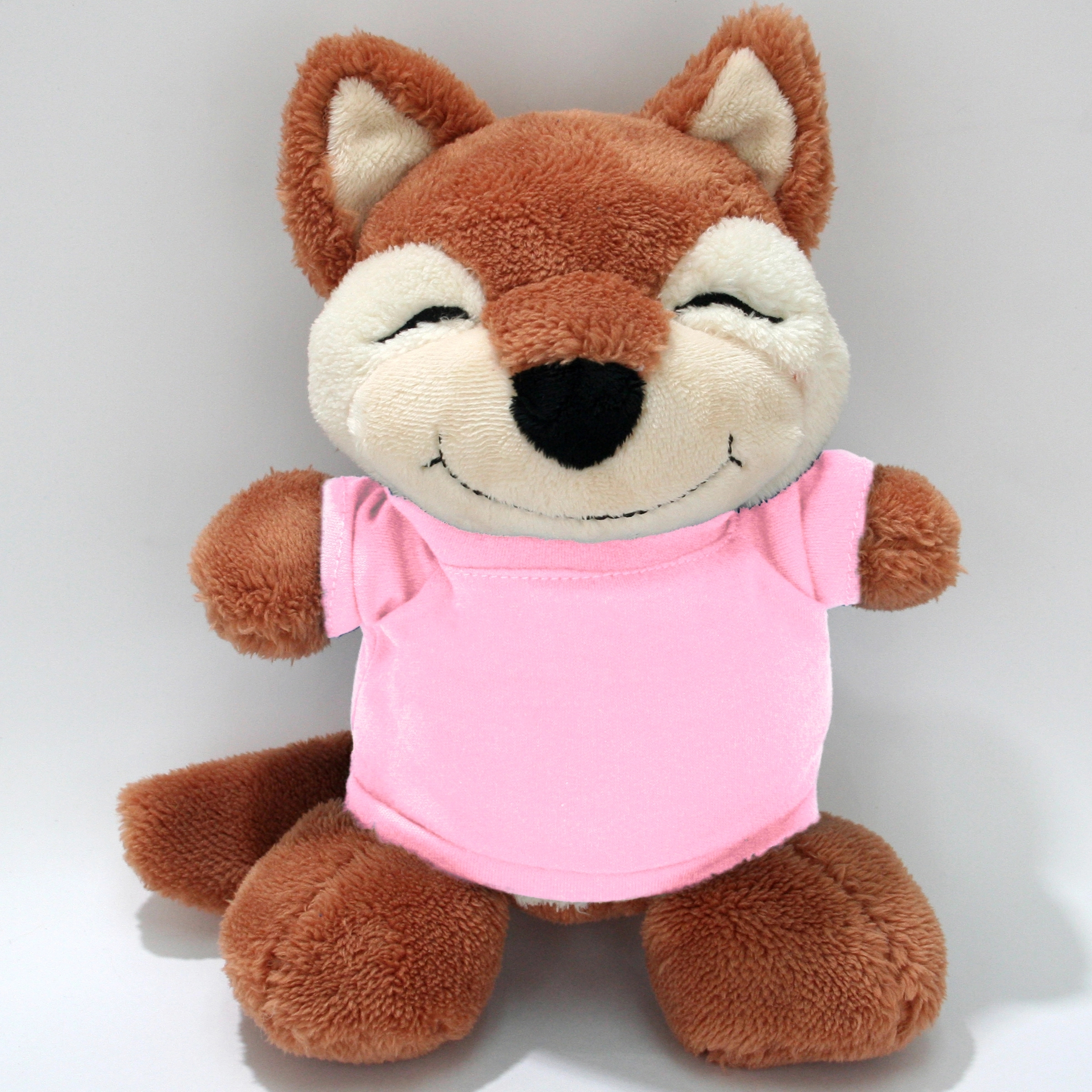 10" Smiling Faces Sitting Fox 17