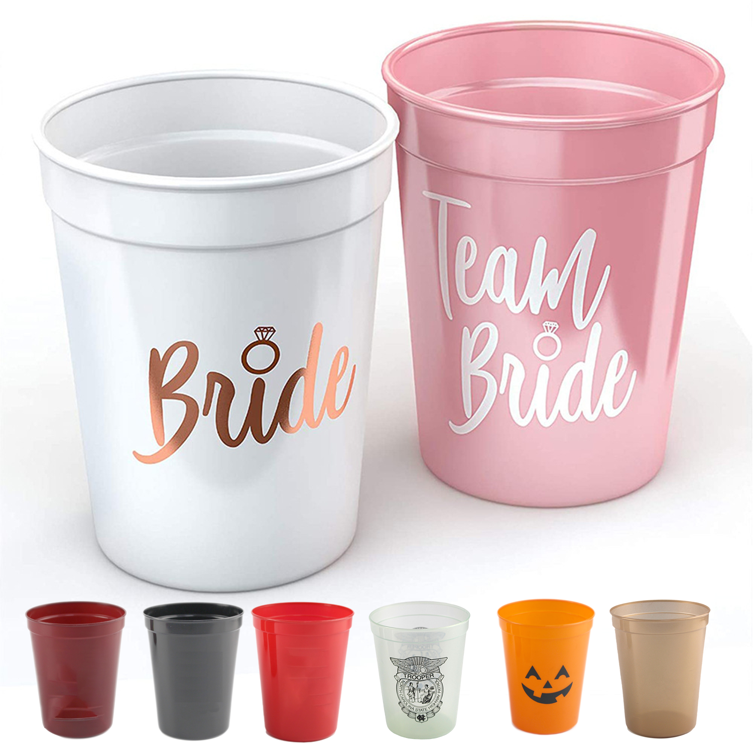 16oz BPA Free Party Plastic Cups 3