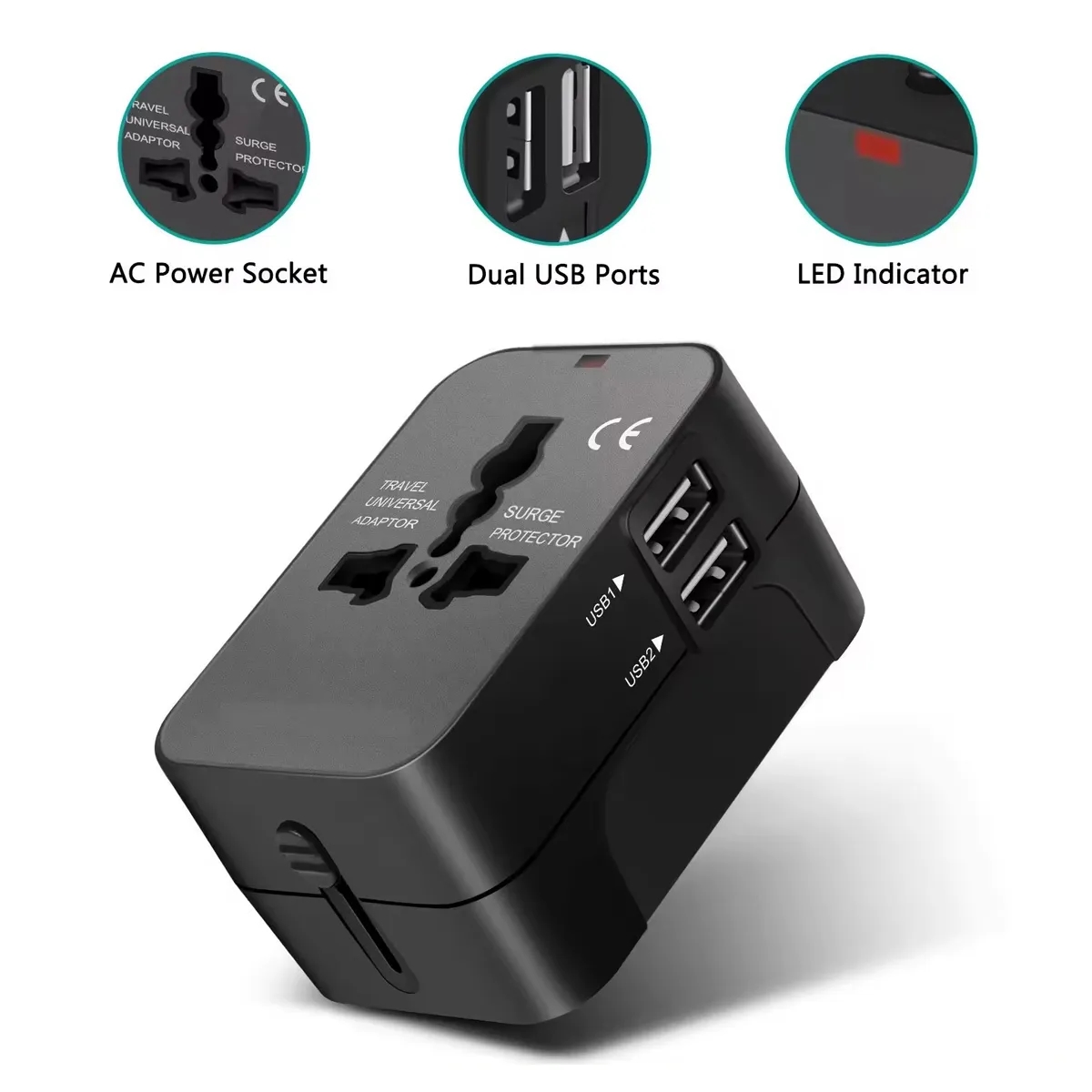 Global Travel Adapter 4