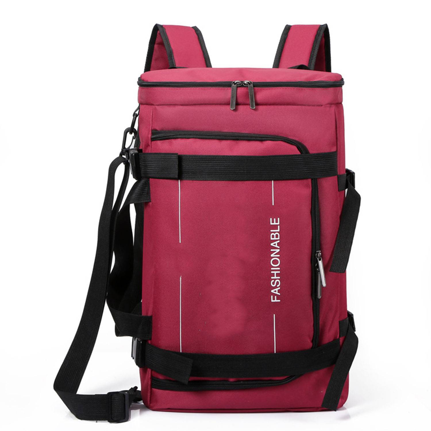 Nylon Travel Duffel Backpack 4