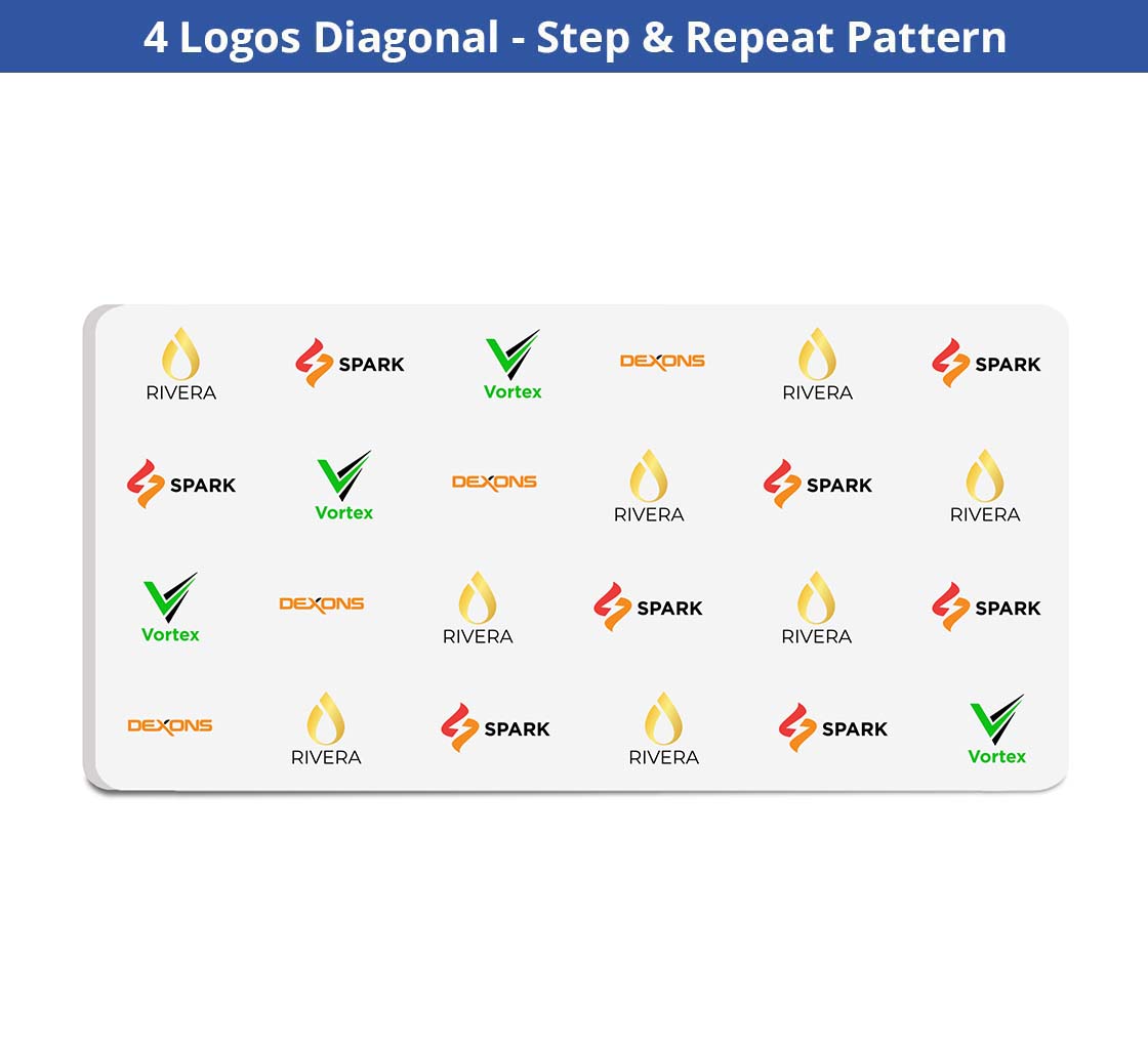Step and Repeat Wall Box Fabric Display (20' x 10') 8