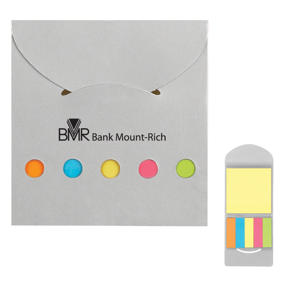 Sticky Notes And Flags In Pocket Case 12