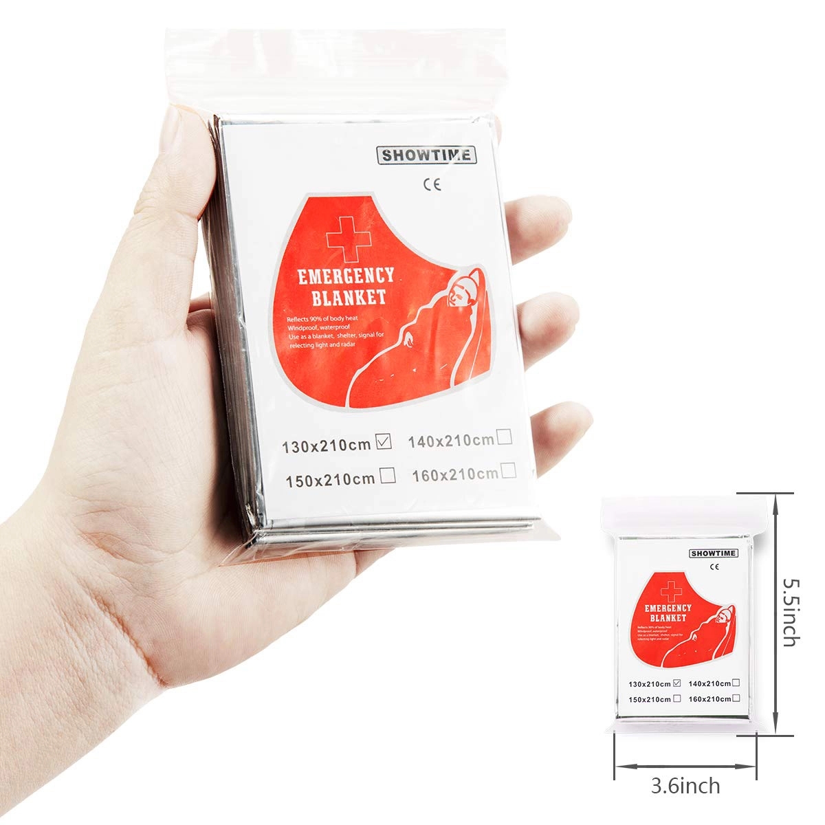 Survival Emergency Thermal Blankets 3