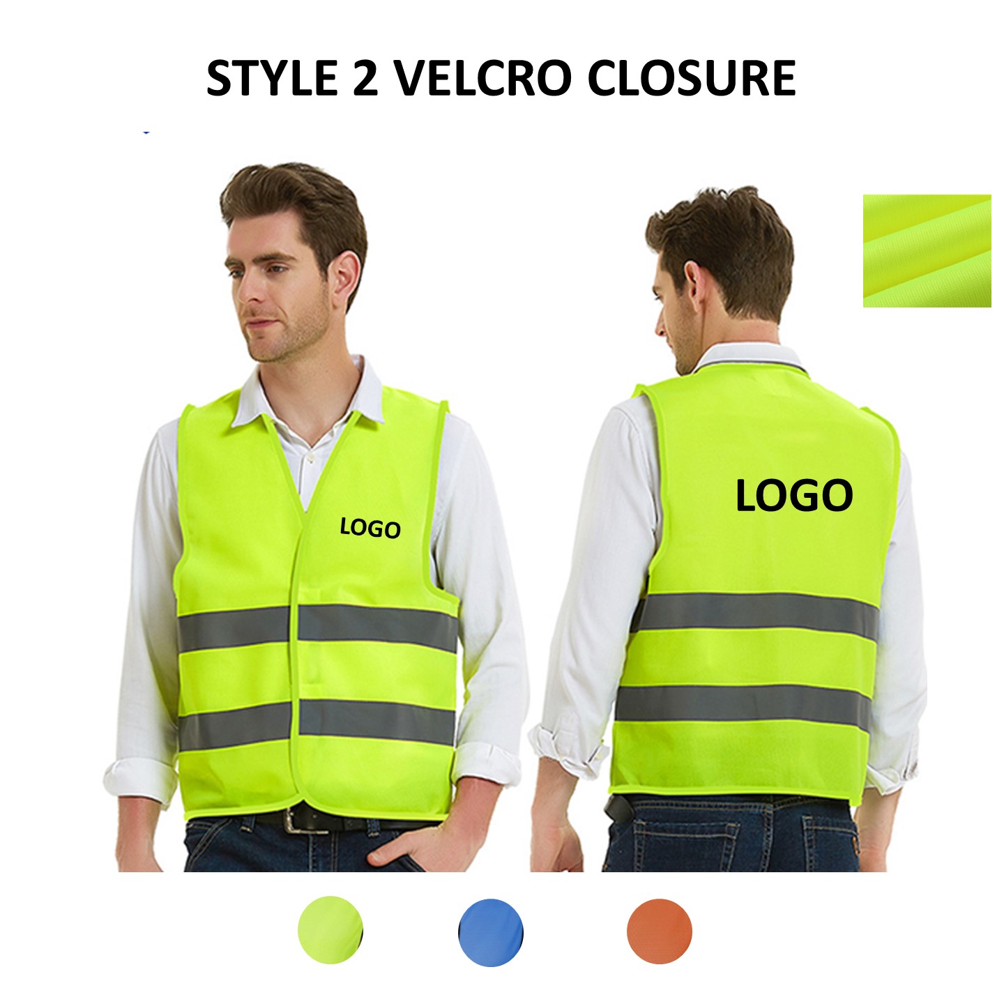 Custom Reflective Safety Vest 3